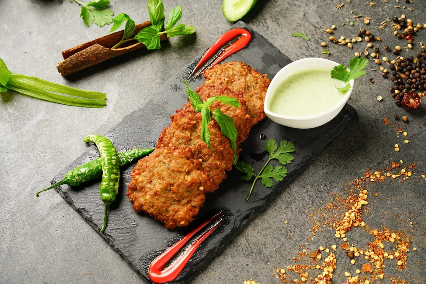 Mini Chapli Kebab