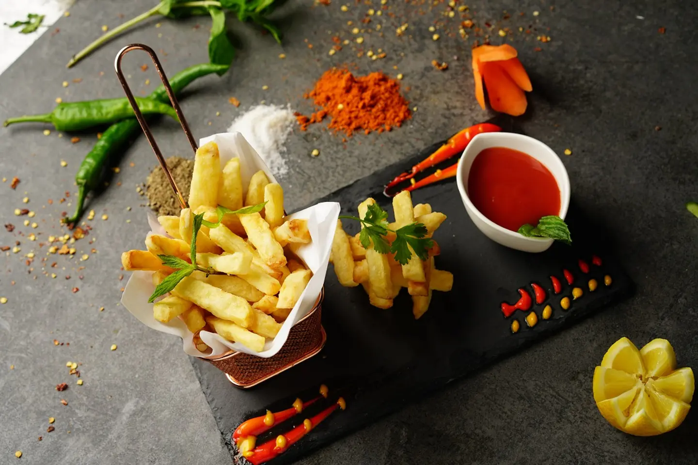 Pakistani Chilli Fries