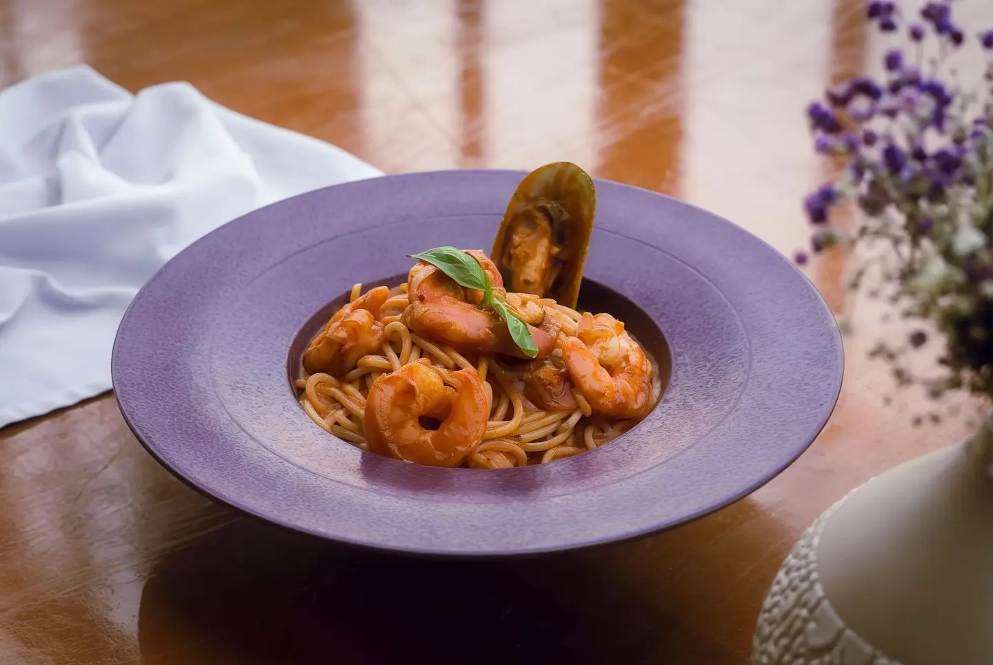 Sea Fruits Spaghetti