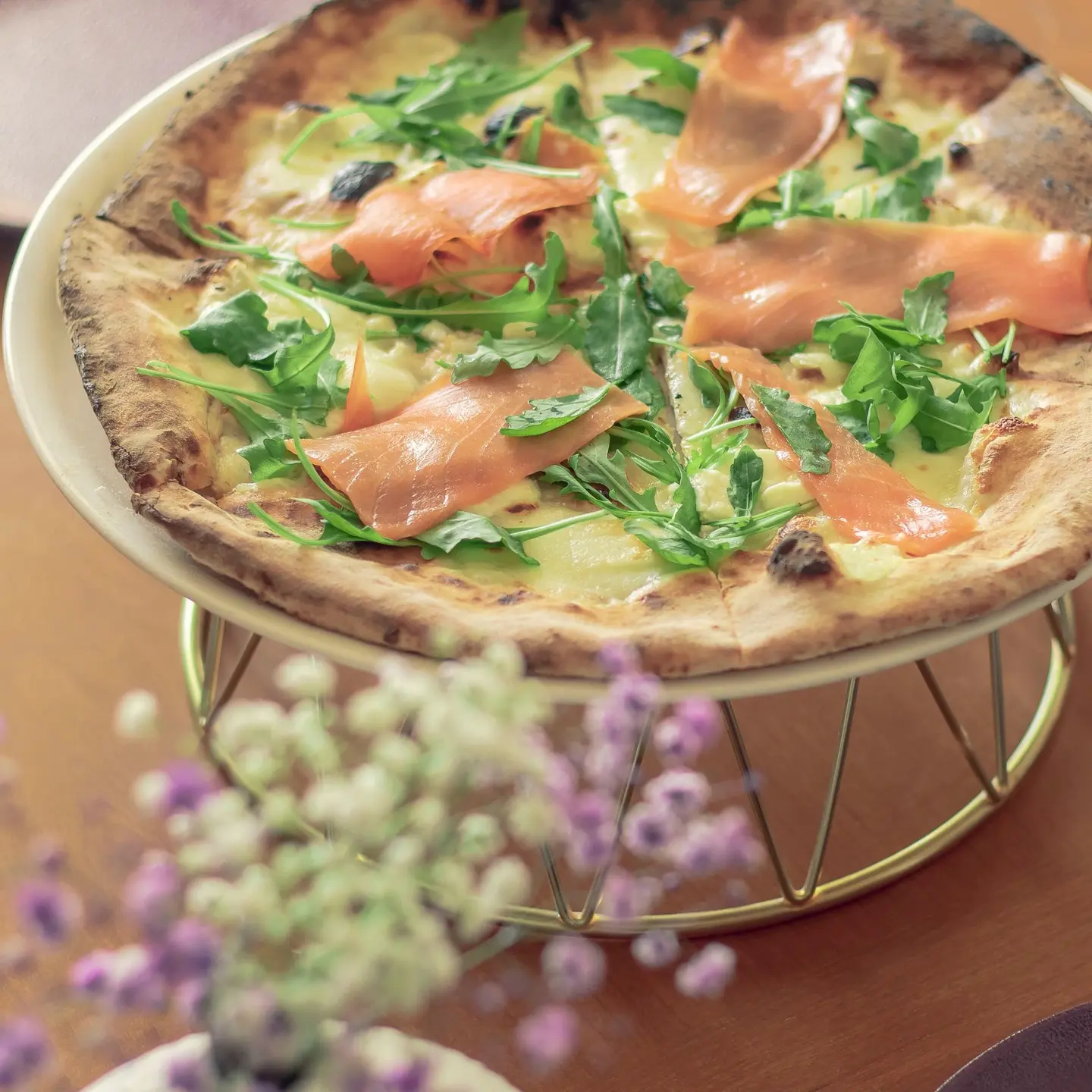 Smoked Salmon Pizza