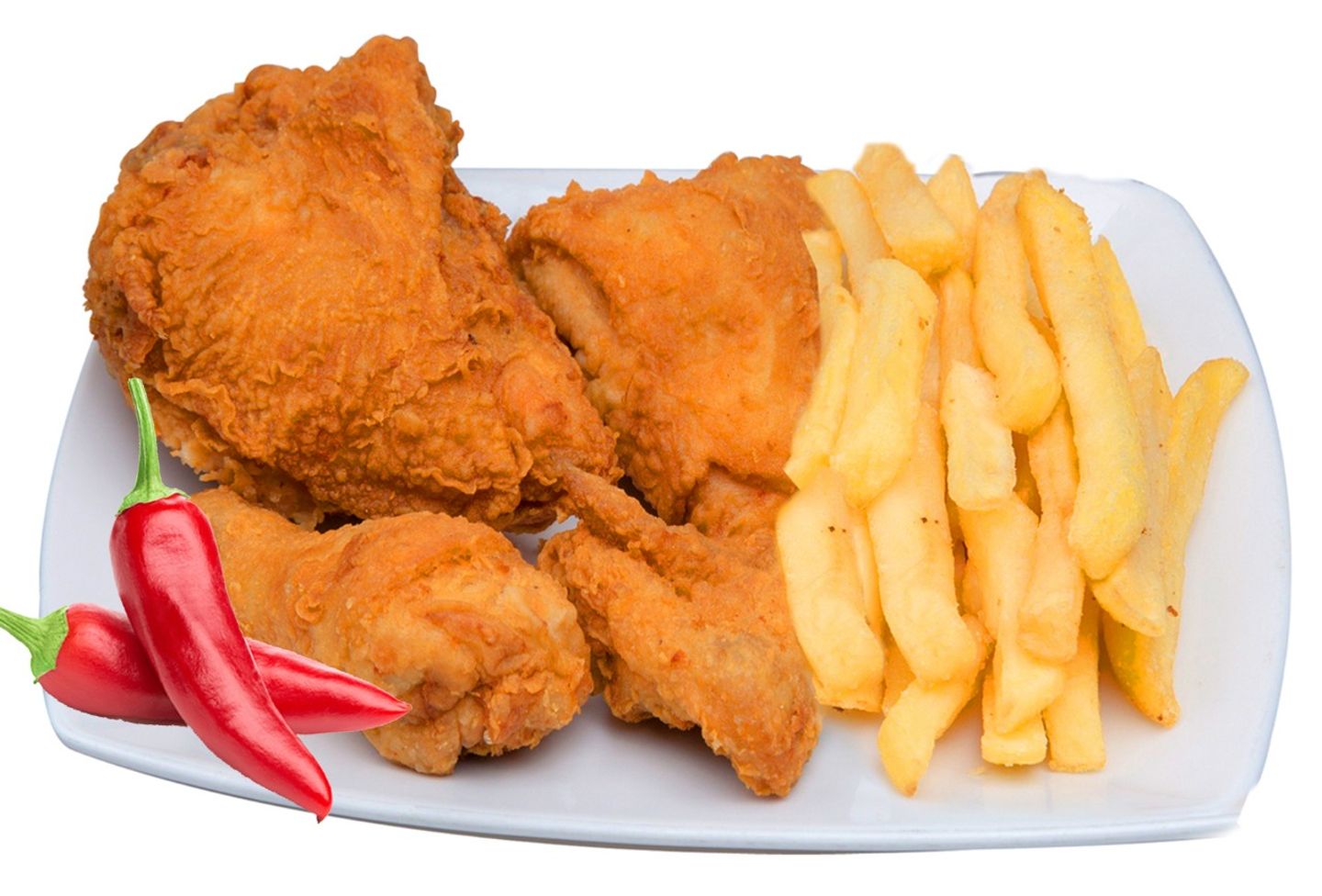 Chicken Broasted Spicy Fresh