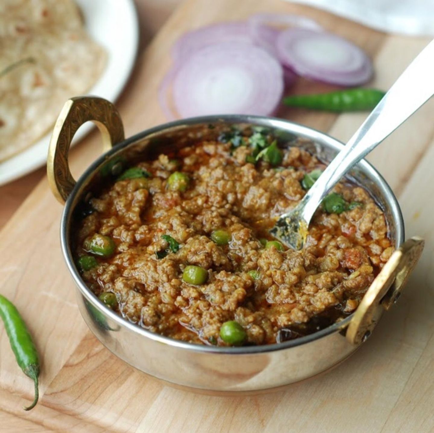 Aloo Qeema