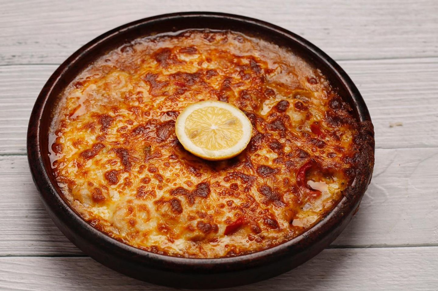 طاجن روبيان بالجبنة - صغير