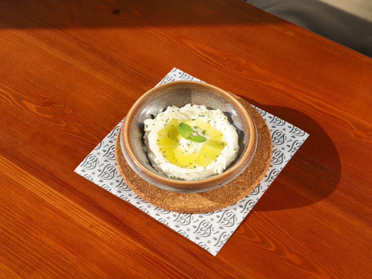 لبنة بالنعناع