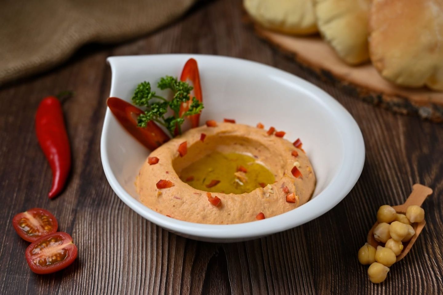 Pacamas Hummus With Chili