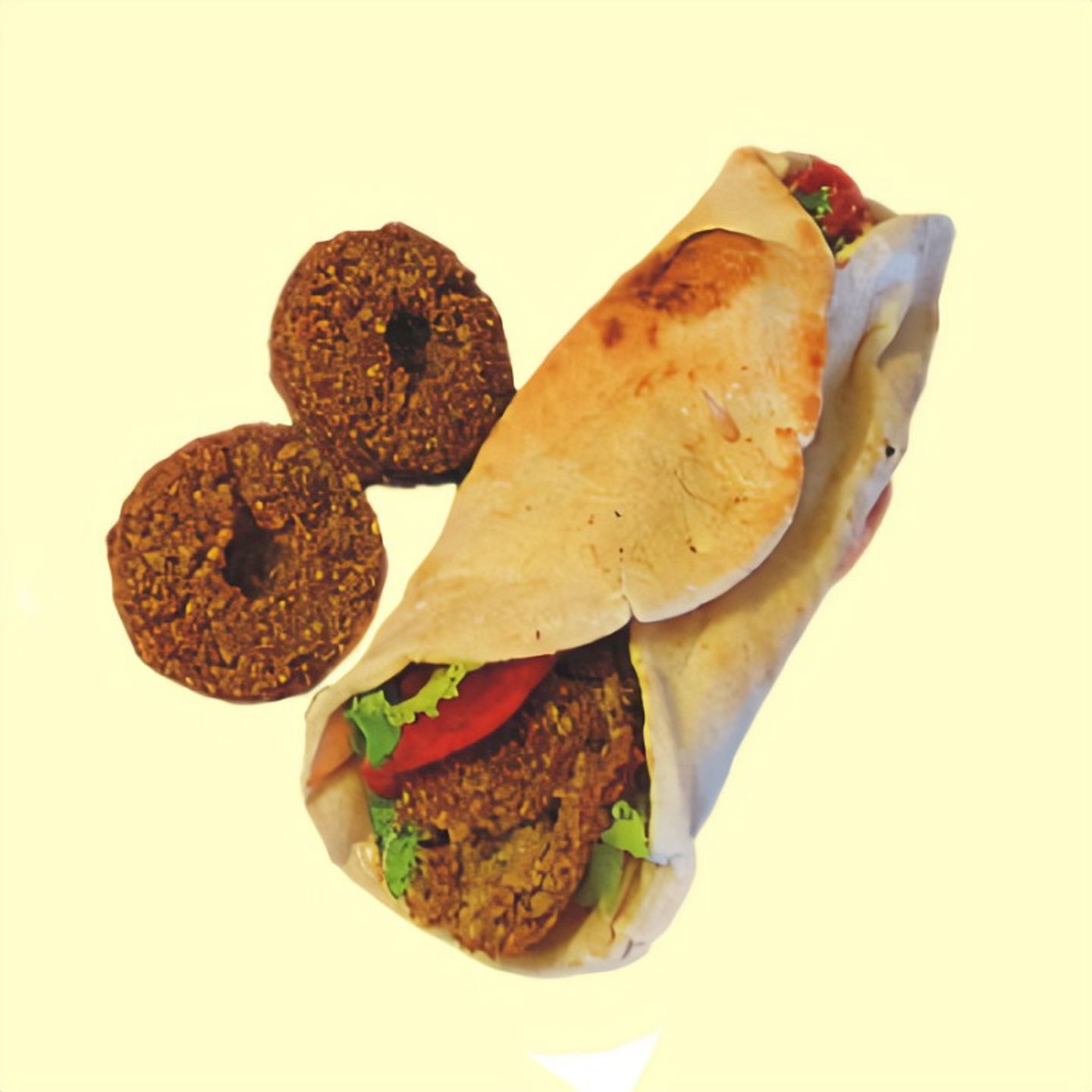 ساندوتش فلافل عادي