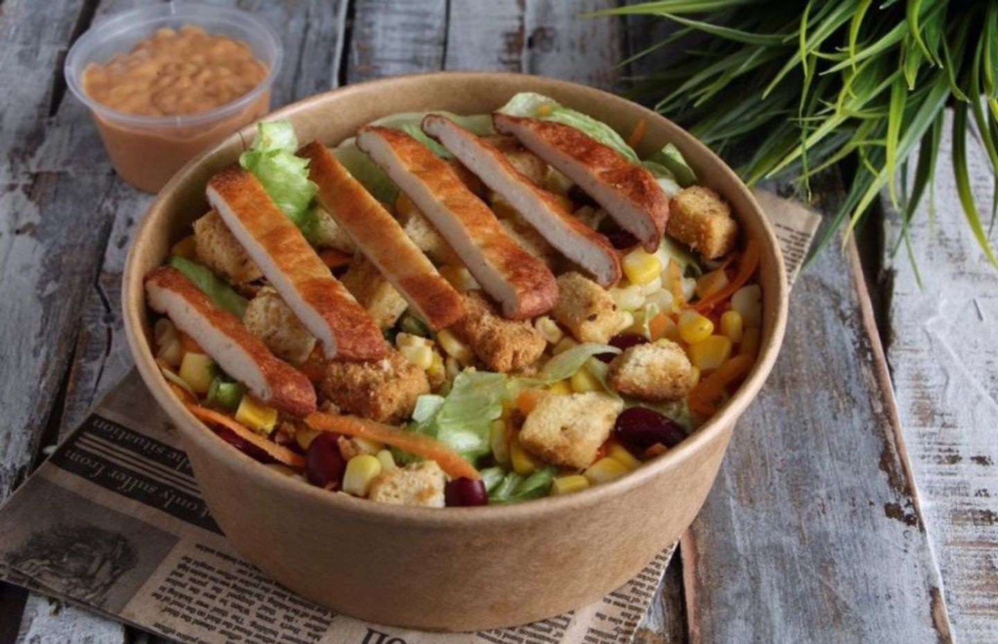Salad Macaroni Chicken