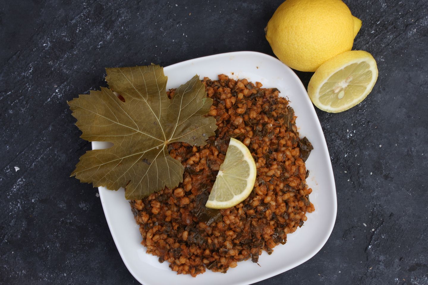 Grape Leaves Salad