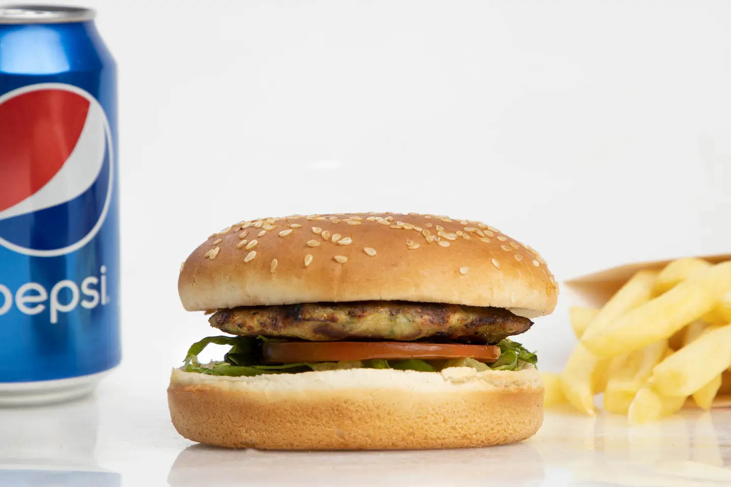 Shrimp Burger With Cheese