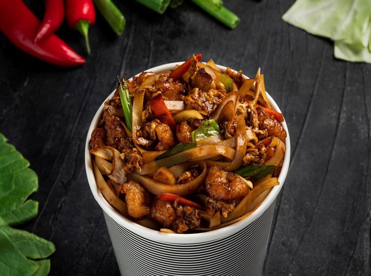 Pad Thai Noodles - Pad Thai Noodles Shrimp
