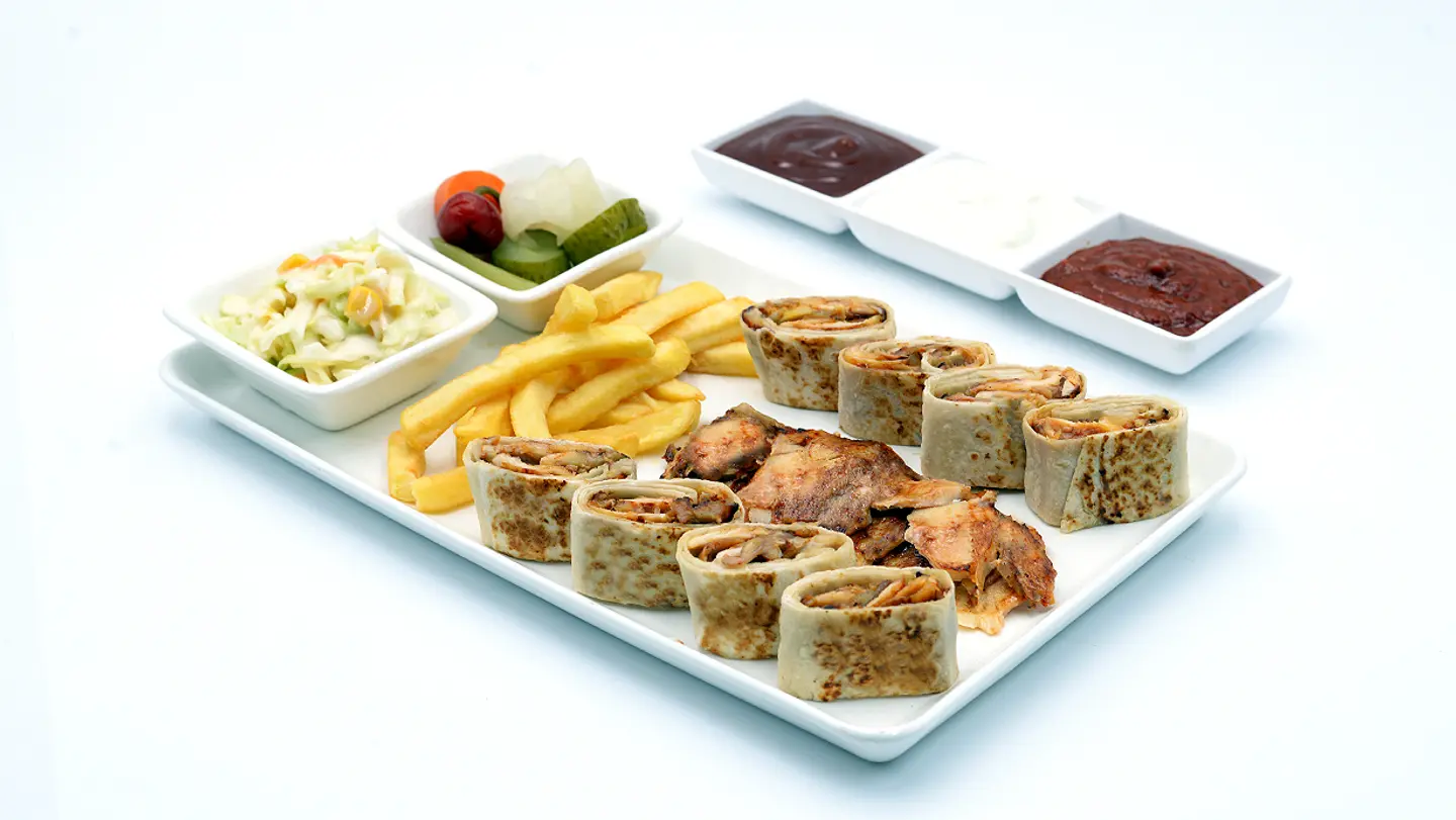 عربي شاورما دجاج  شرائح