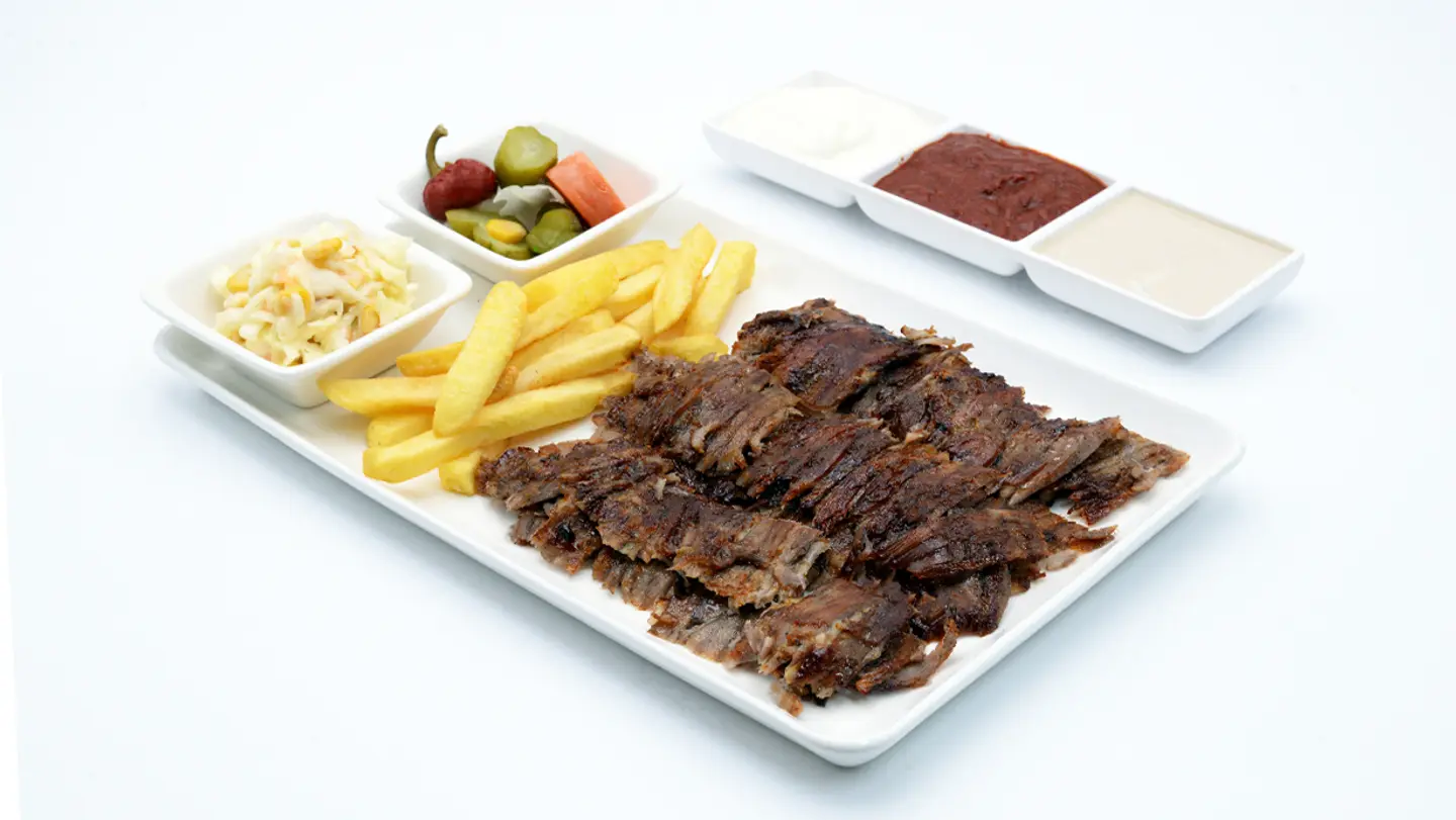 شرائح شاورما لحم