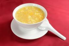 شوربة الذرة بالدجاج