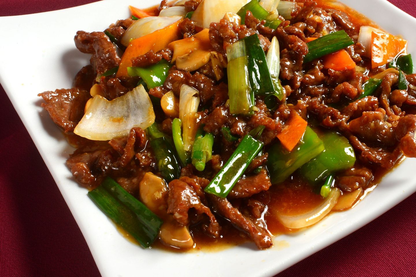 Beef With Green Peppers