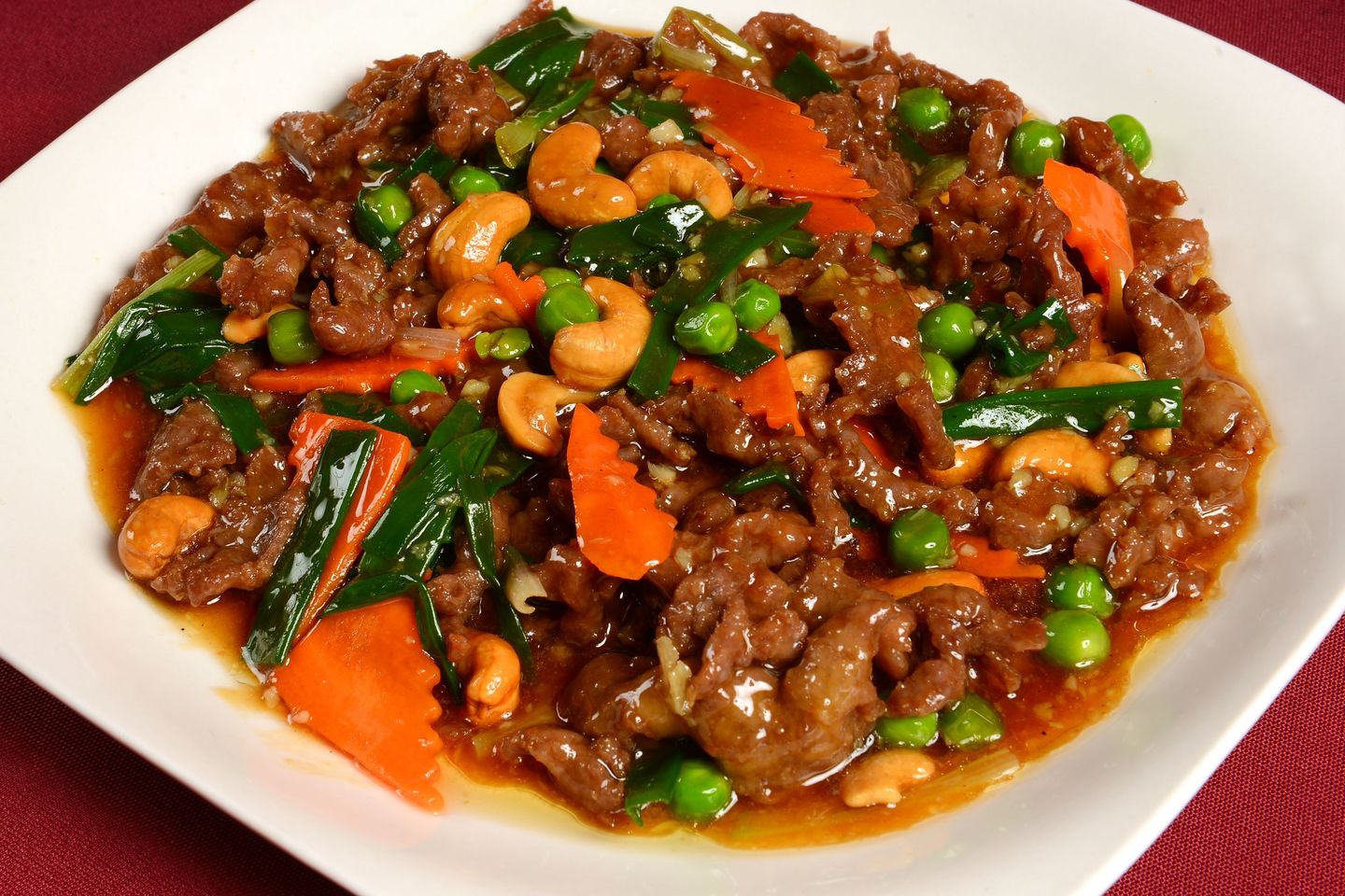 Beef With Cashew Nuts