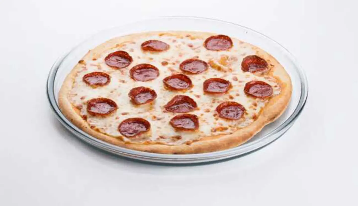 Pepperoni Pizza With Melted Cheese
