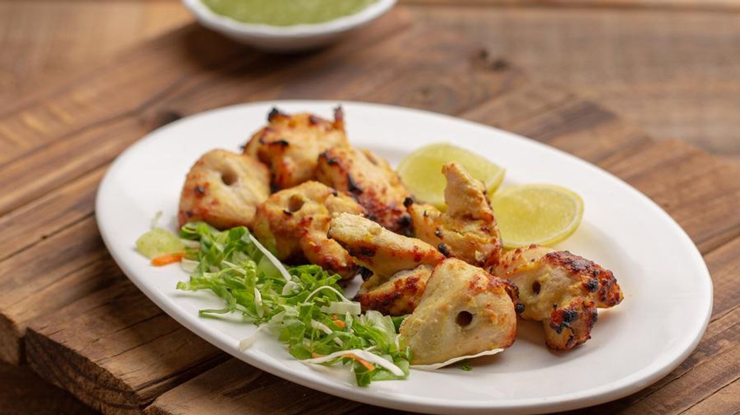 Chicken With Bone Skewer