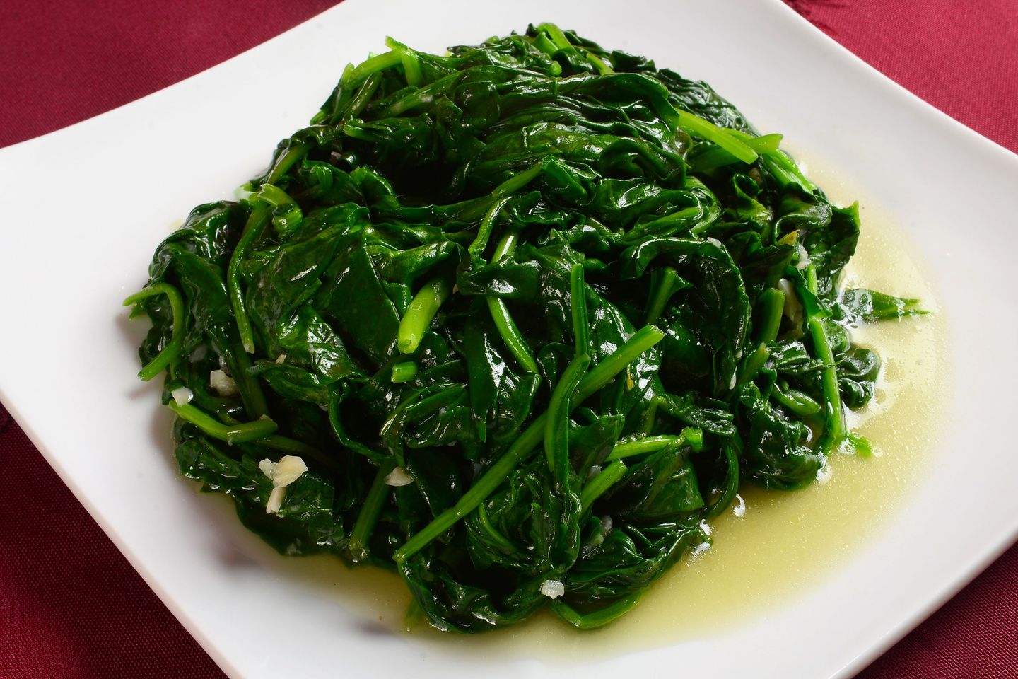 Spinach With Garlic