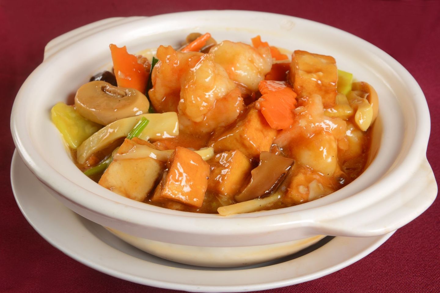 Shrimp With Tofu