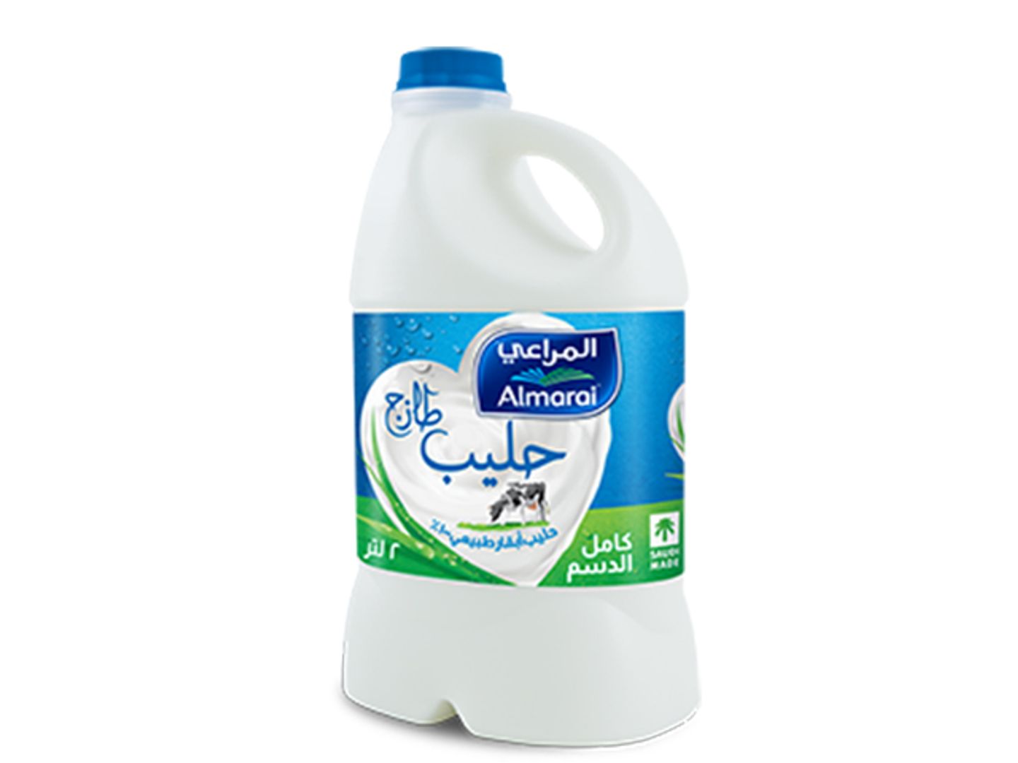 المراعي حليب كامل الدسم - 2 لتر