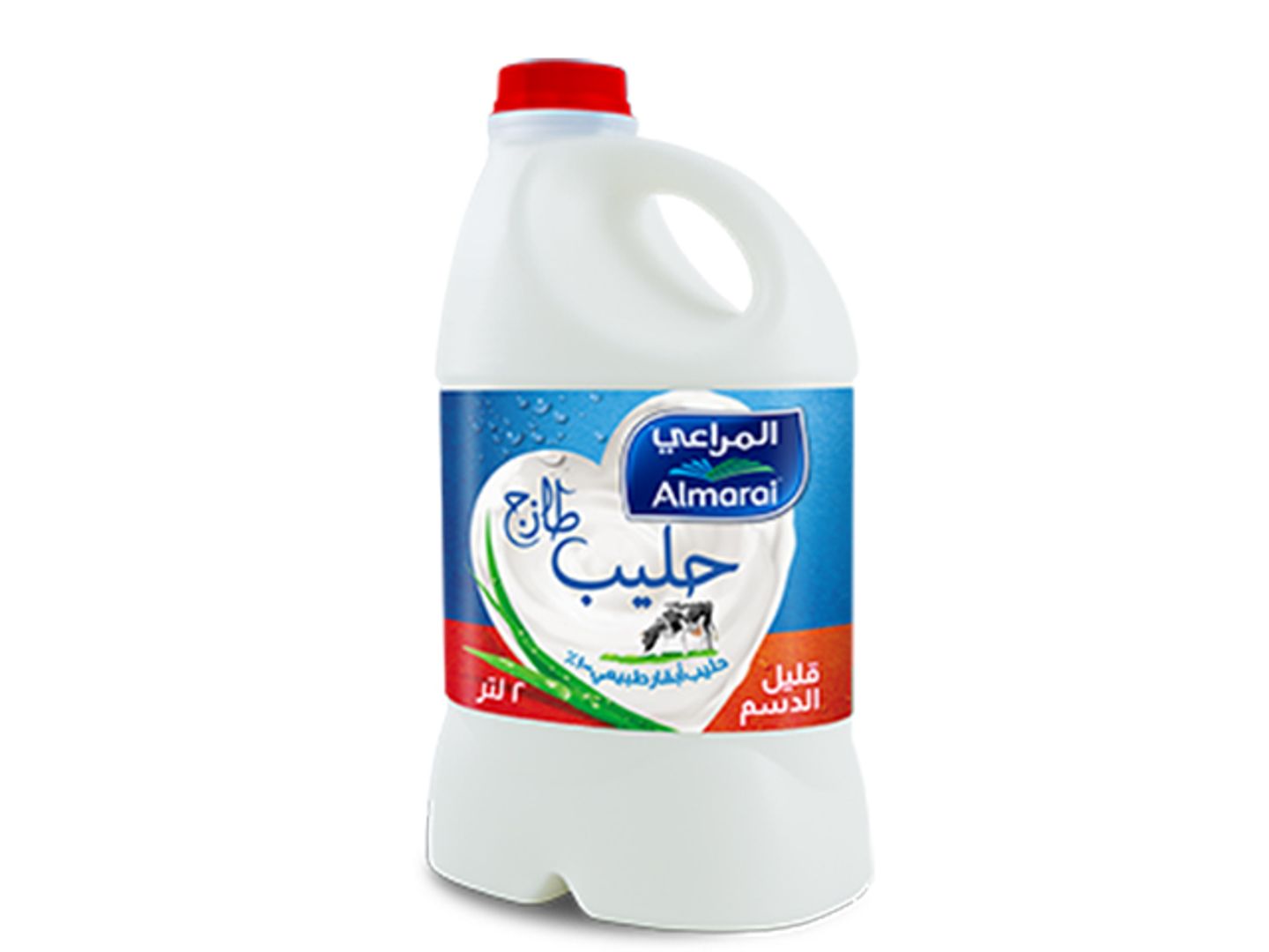 المراعي حليب قليل الدسم - 2 لتر