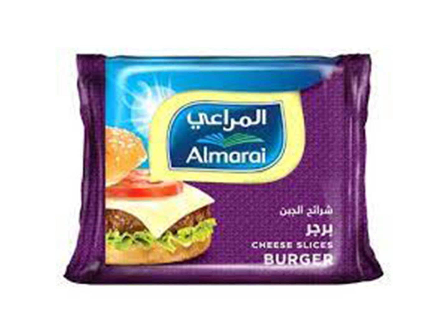 جبنة شرائح البرجر المراعي