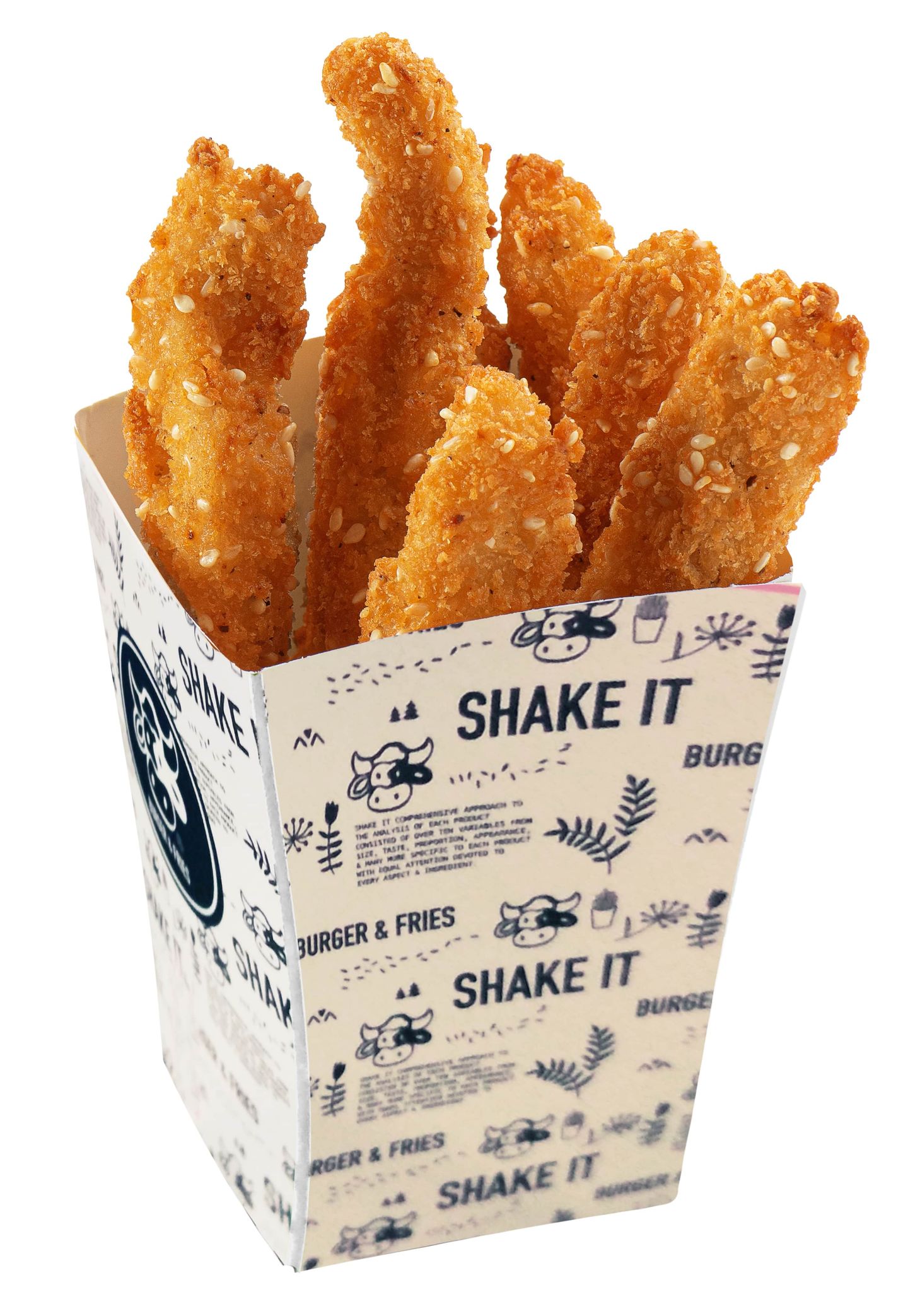 Crispy Seeame Seed Chicken Sticks