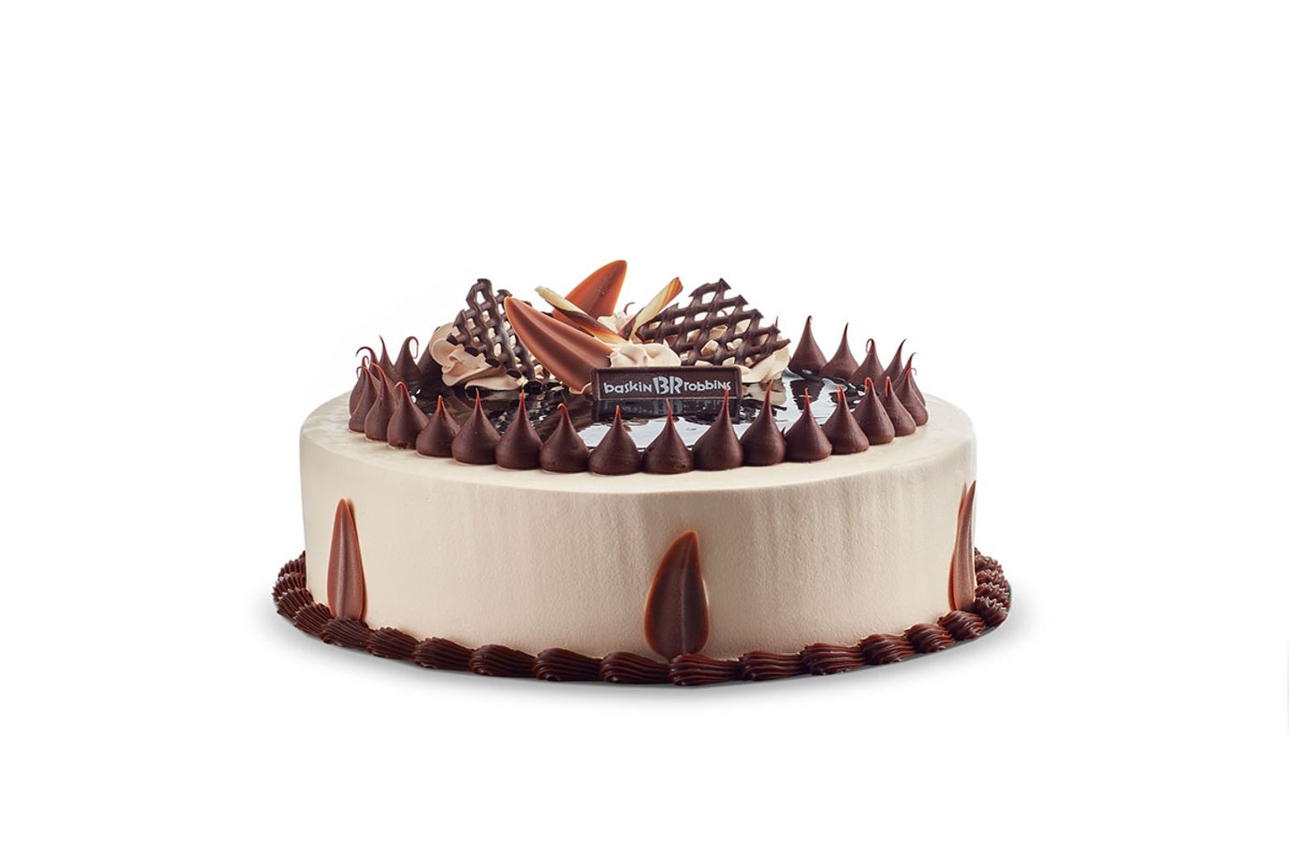 Large Round Cake Chocolate Fantasy