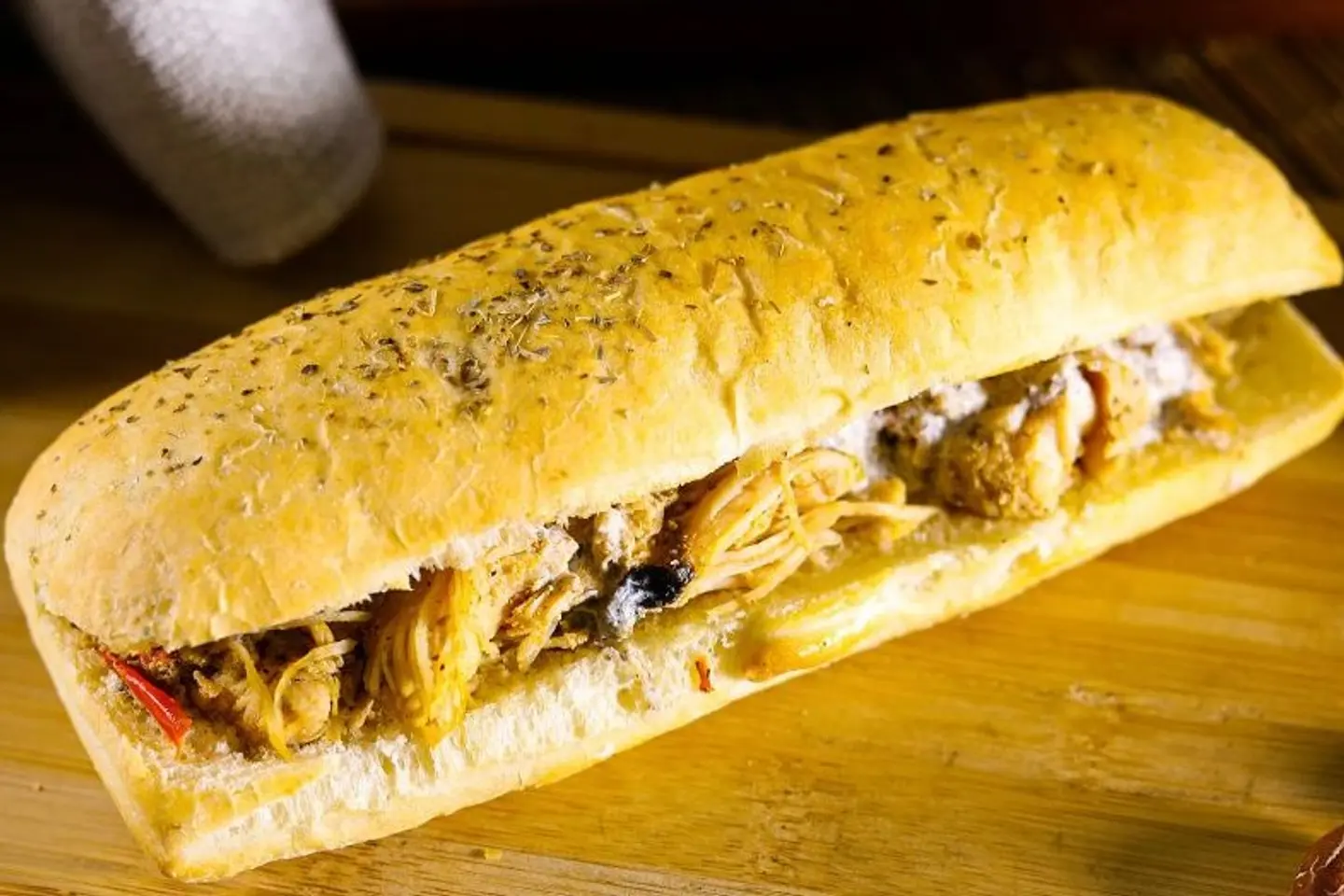 ساندوتش دجاج فاهيتا