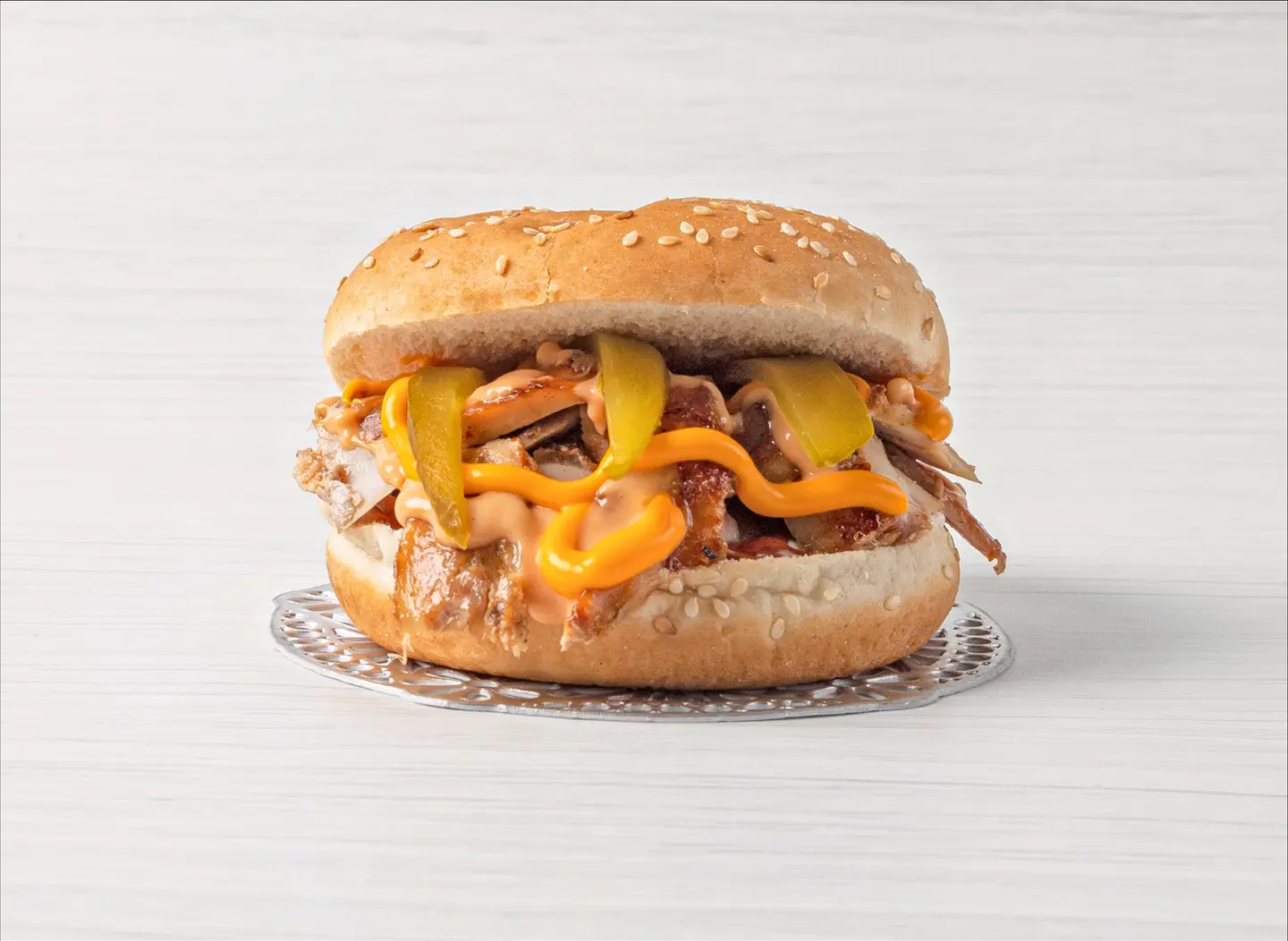 برجر شاورما دجاج