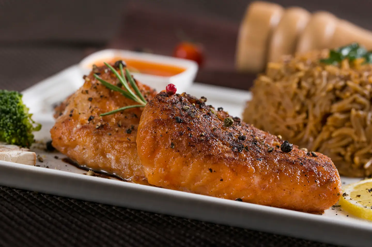 Grilled Grouper Fish