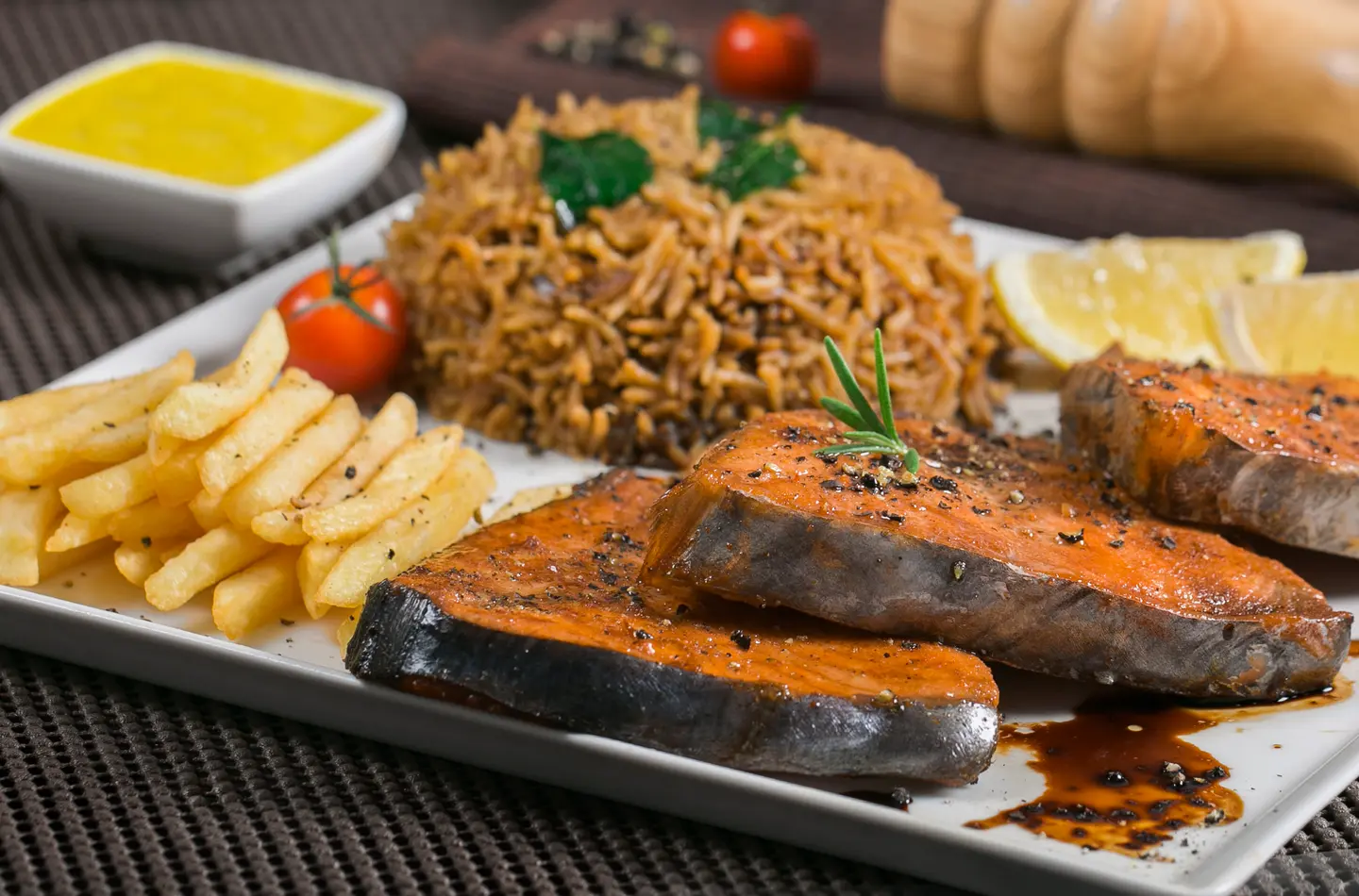 Fillet Mackerel With Red Sauce