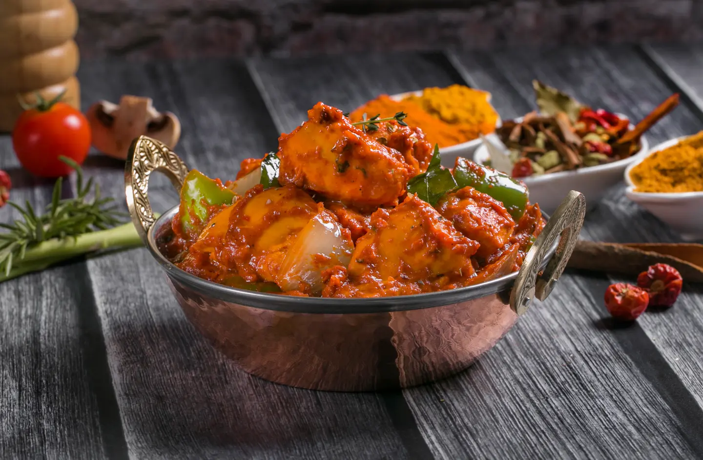 Chicken Kadai