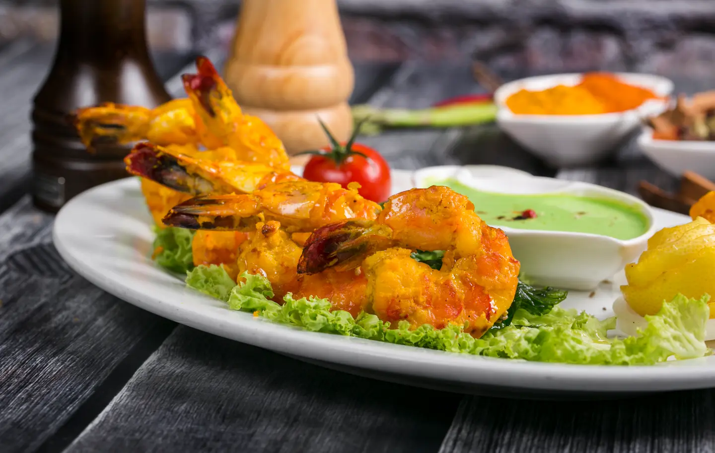 Shrimp  Tikka