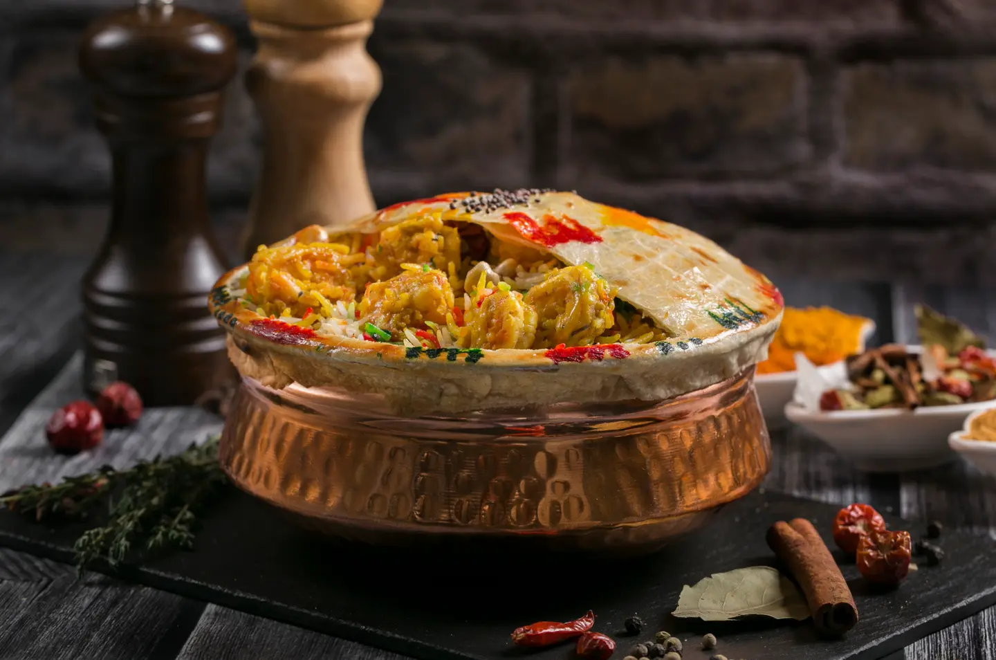 Shrimp Dum Biriyani
