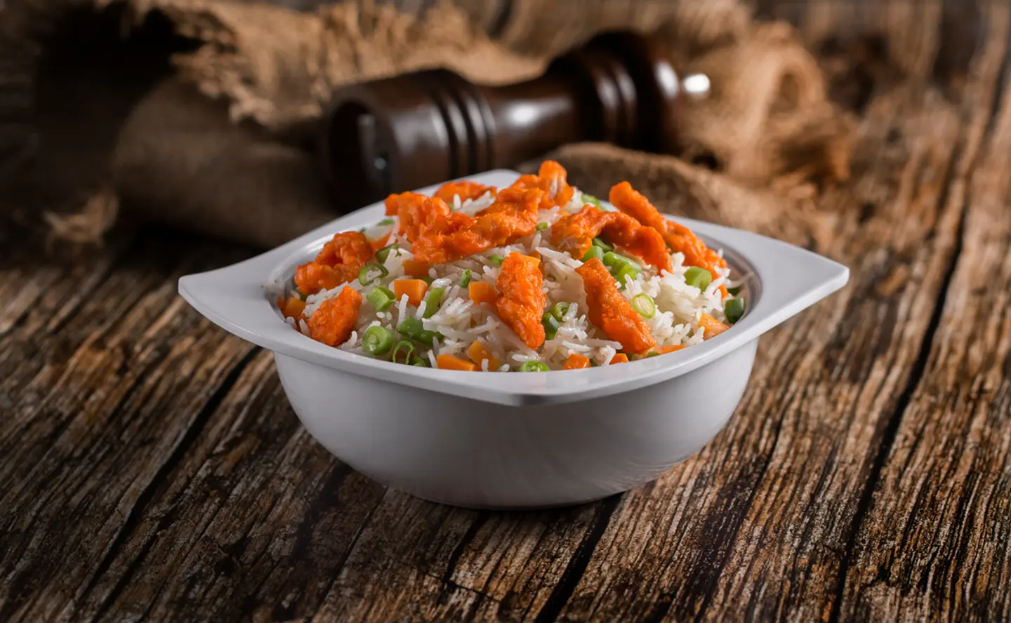 Fried Rice With Chicken