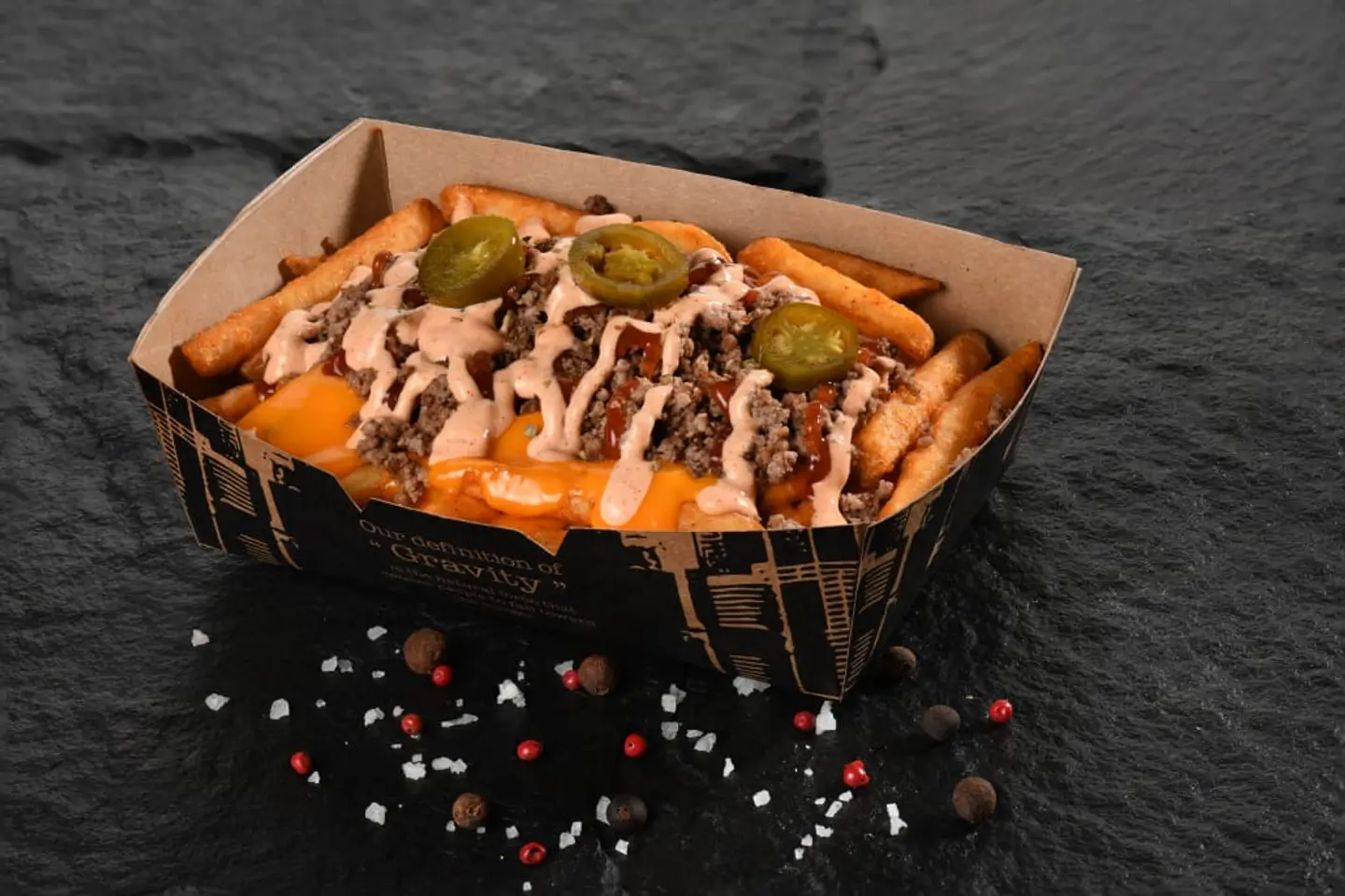 Gravity Ground Beef Fries
