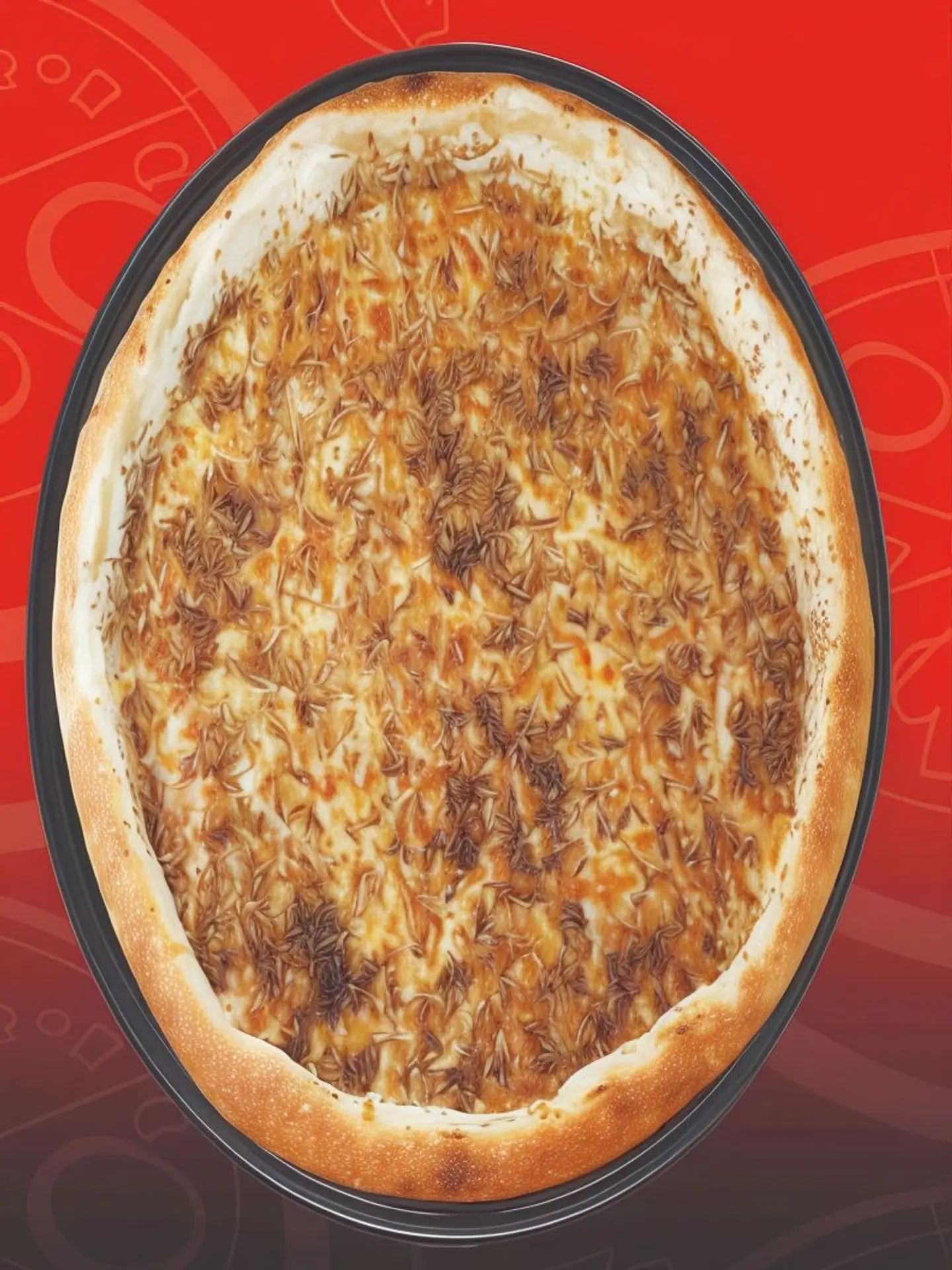 بيتزا بالزعتر كبير