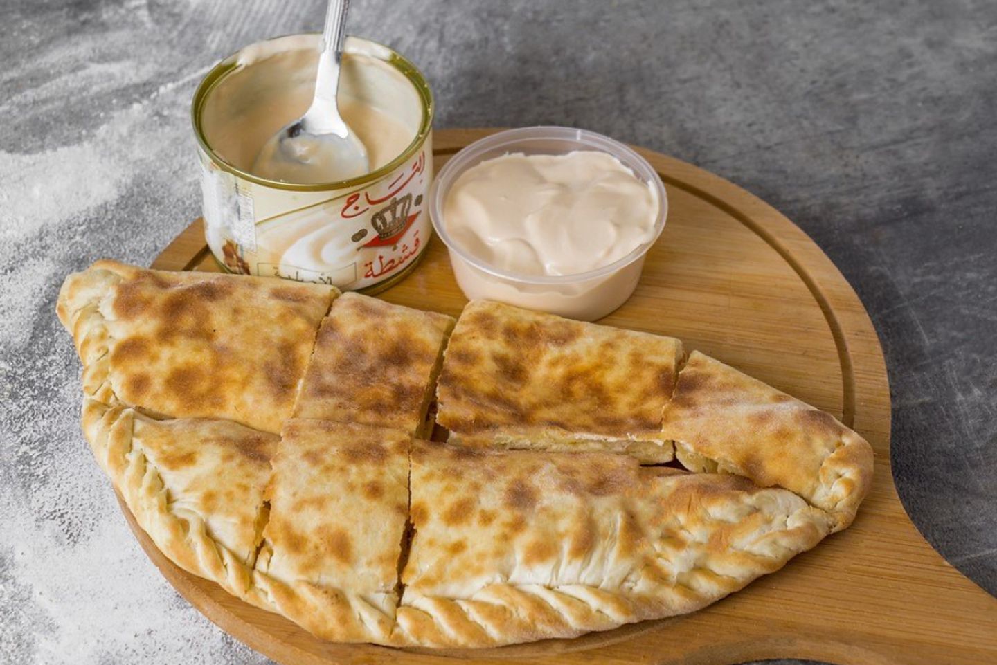 فطيرة قشطه عسل