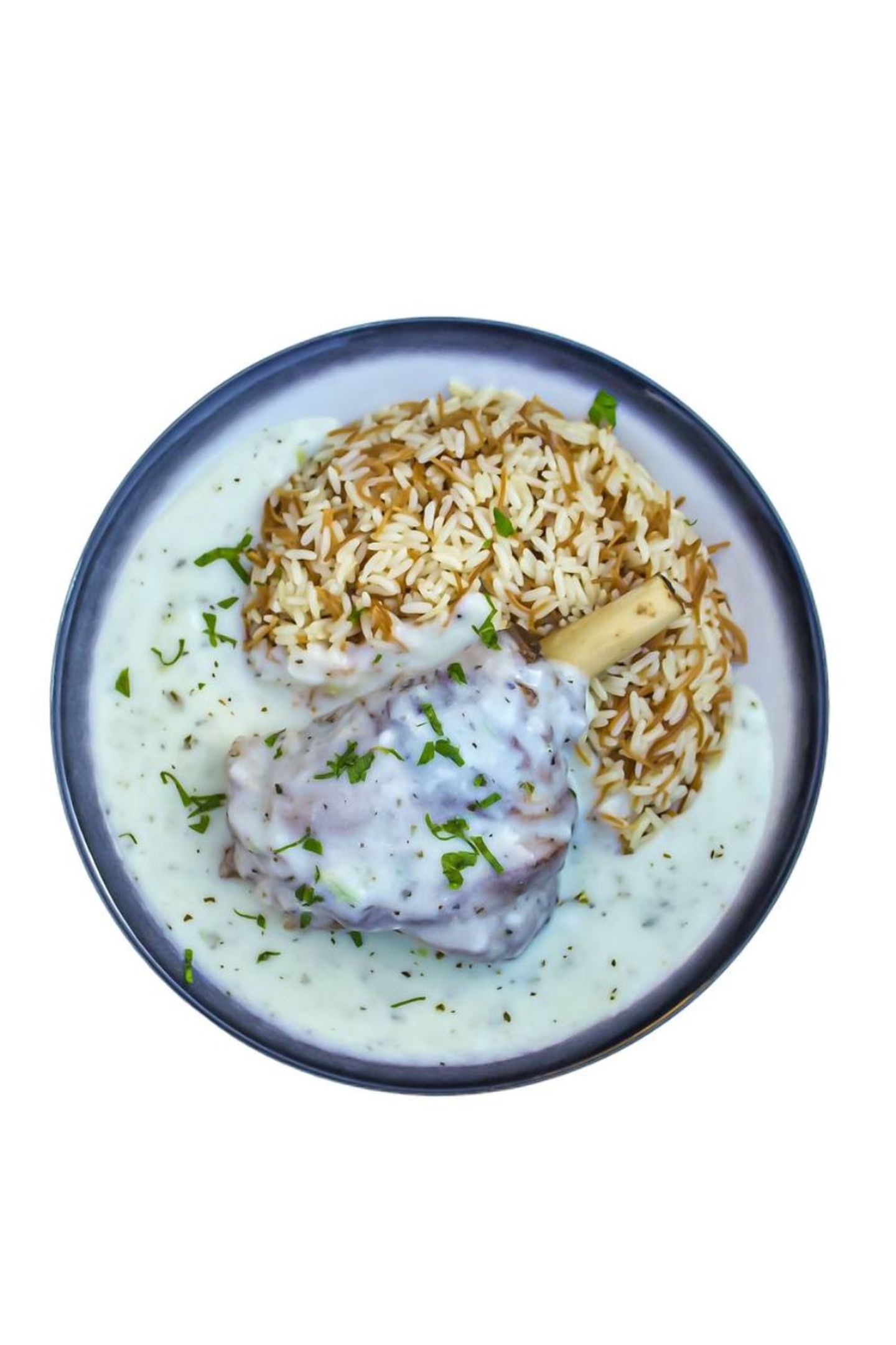 موزات غنم مع رز