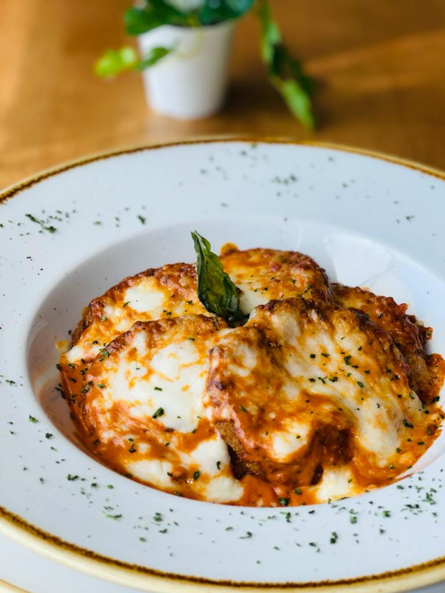 Eggplant Parmigiana