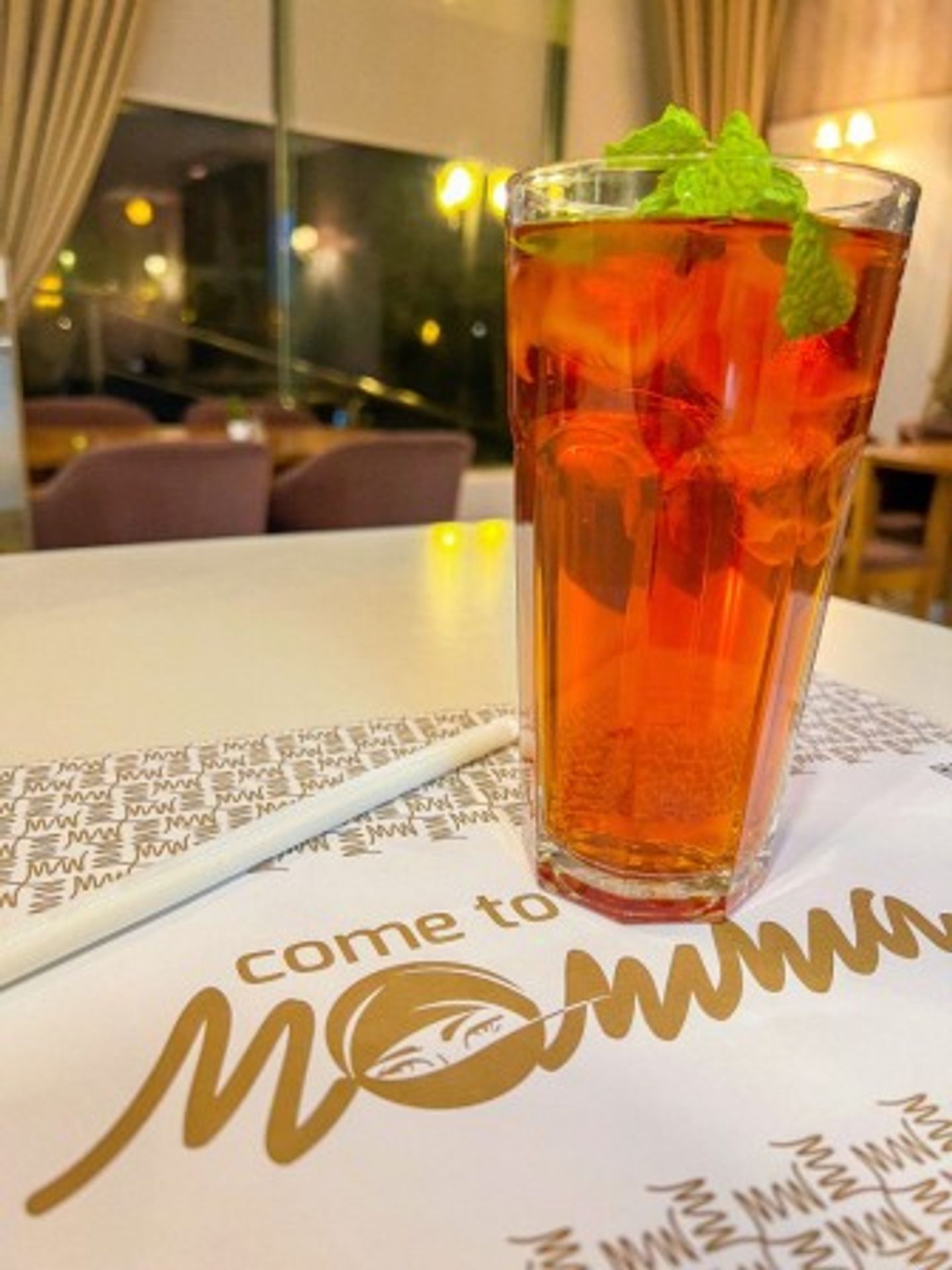 Passion Fruit Iced Tea