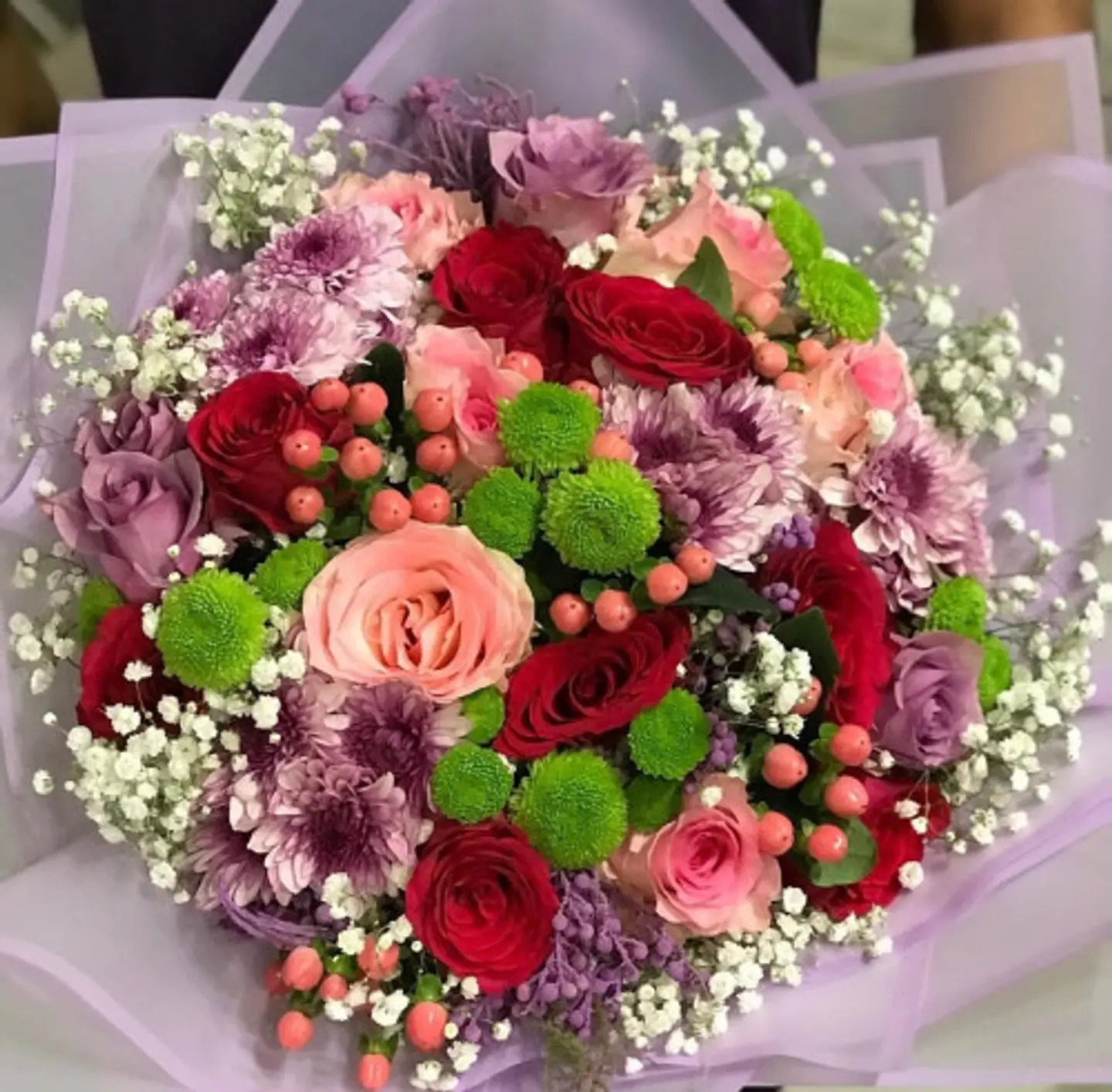 باقة ورد طبيعي B9