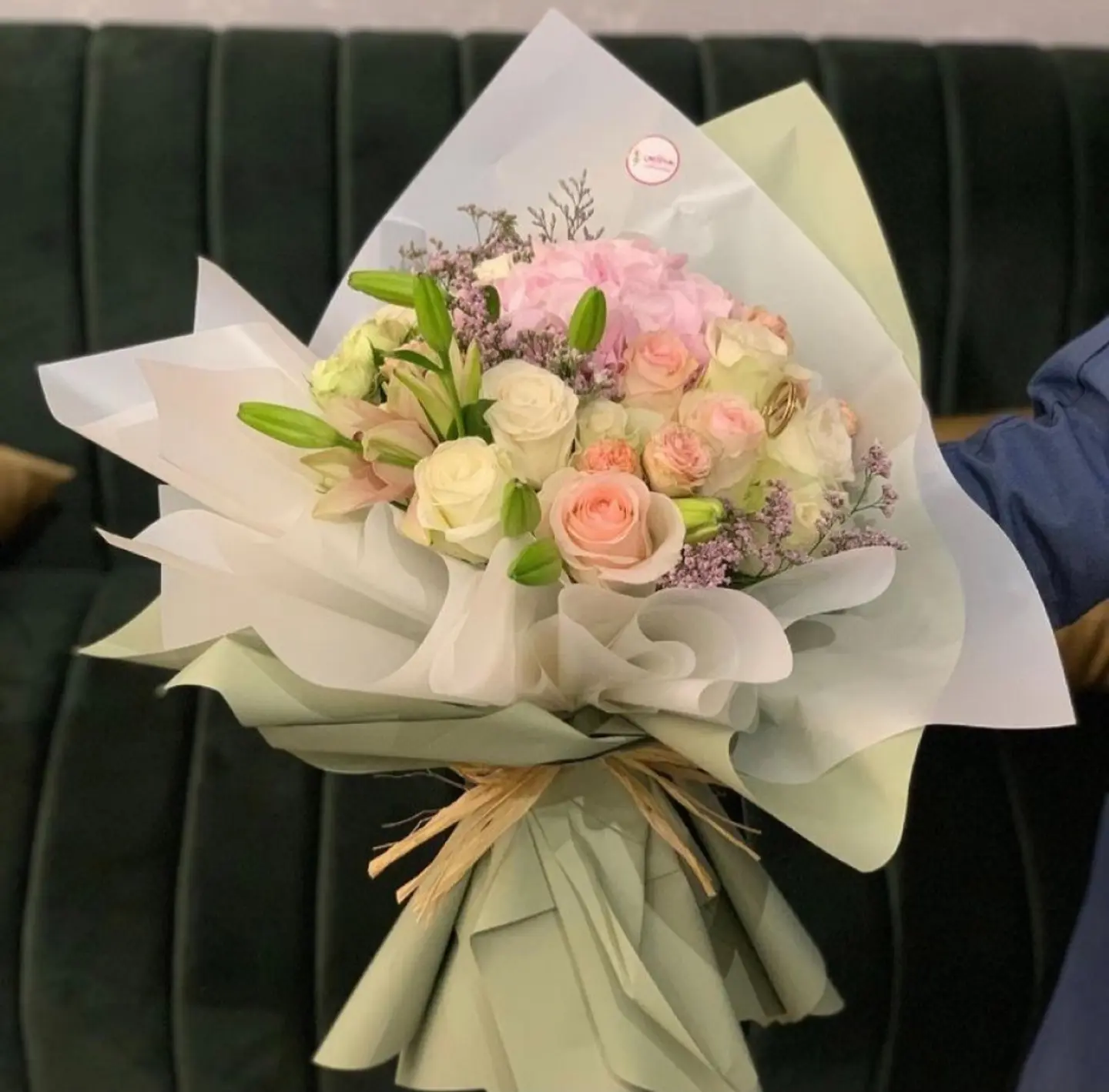 باقة ورد طبيعي B18