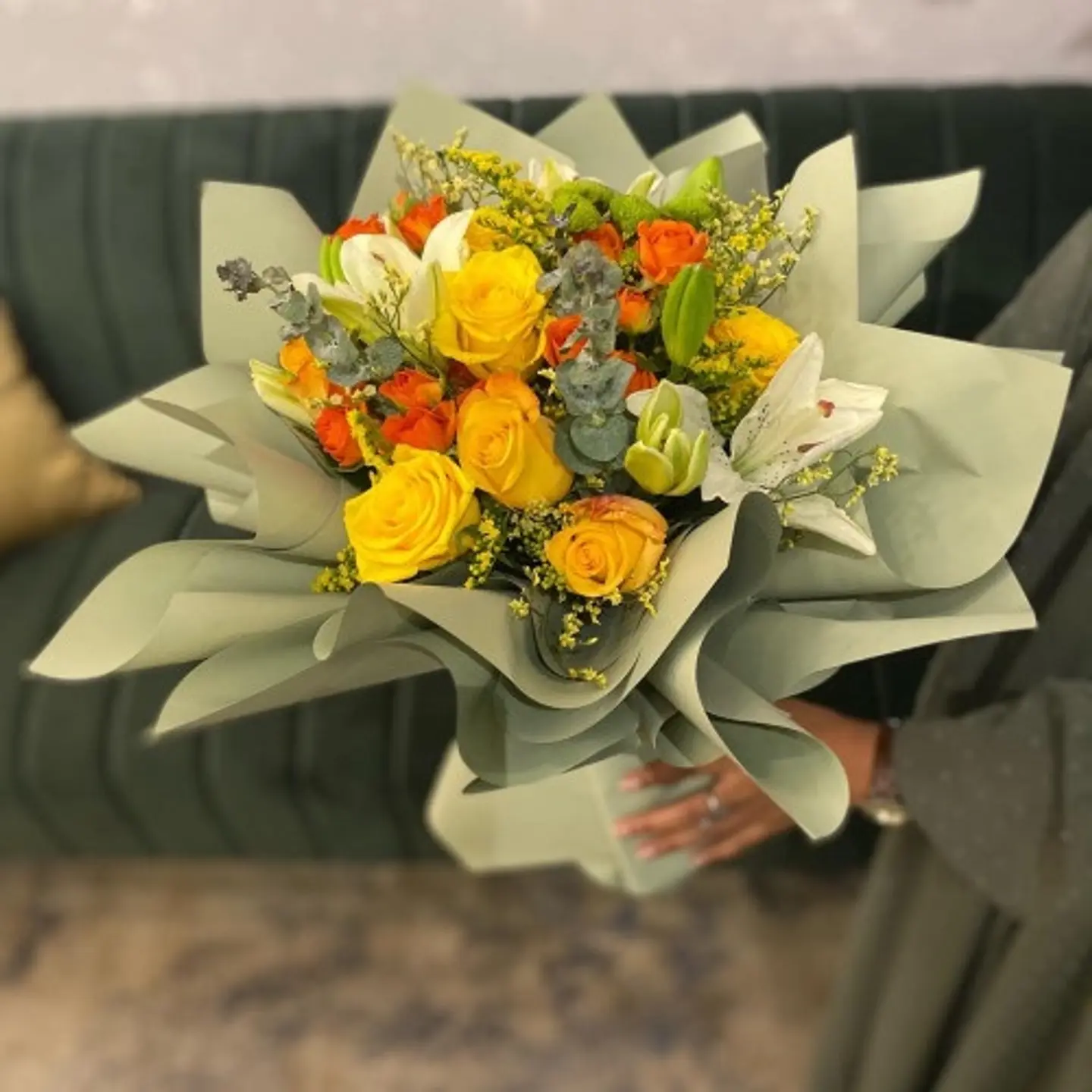 باقة ورد طبيعي B19