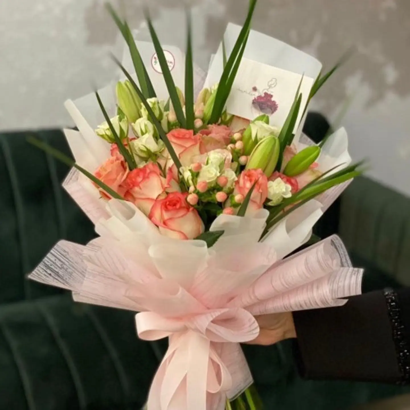 باقة ورد طبيعي B21