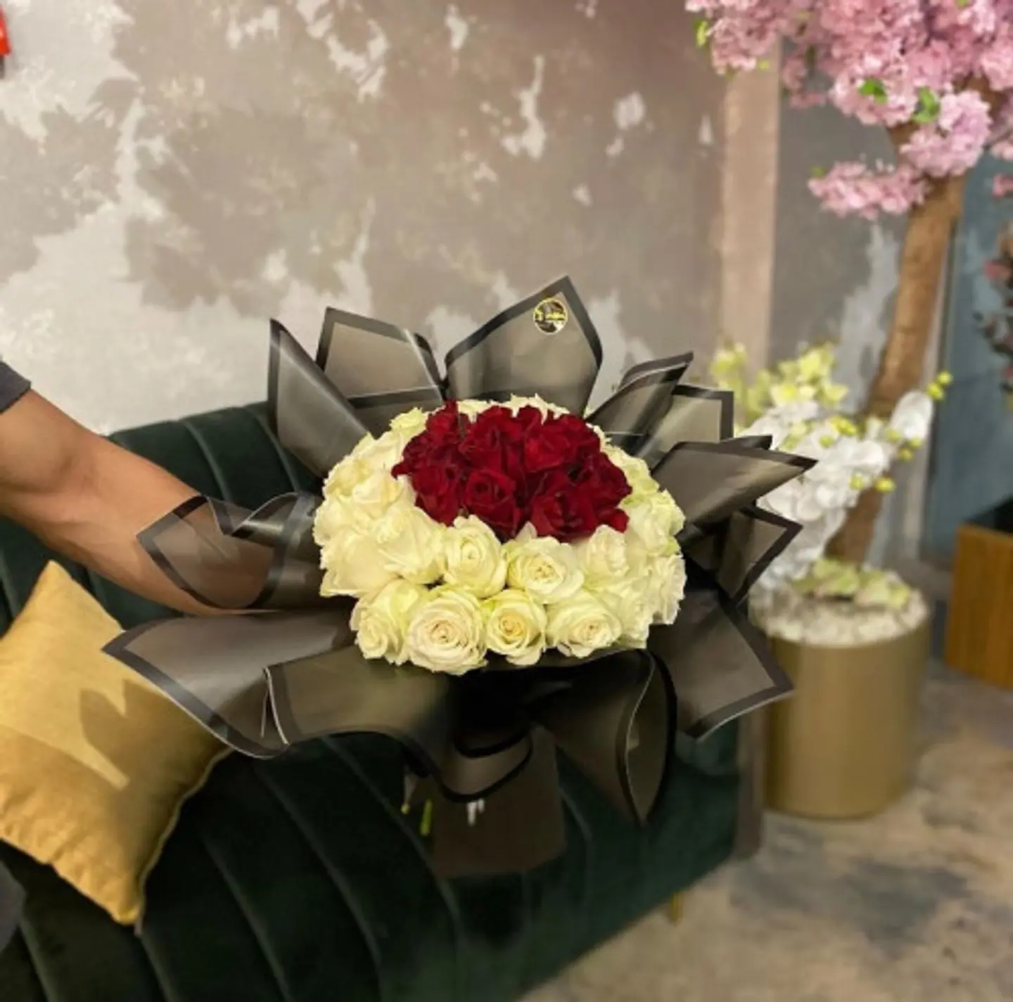 باقة ورد طبيعي B22