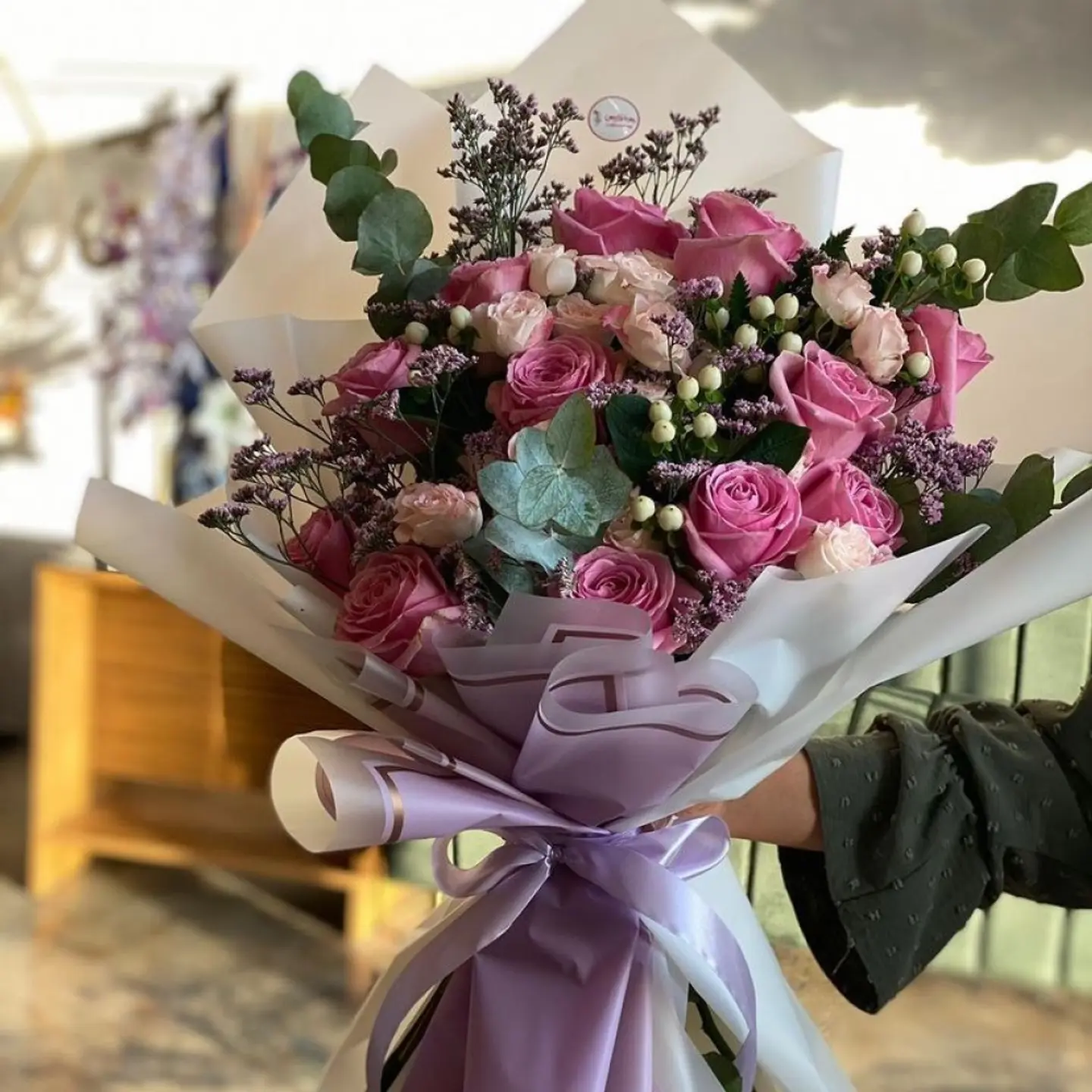 باقة ورد طبيعي B30