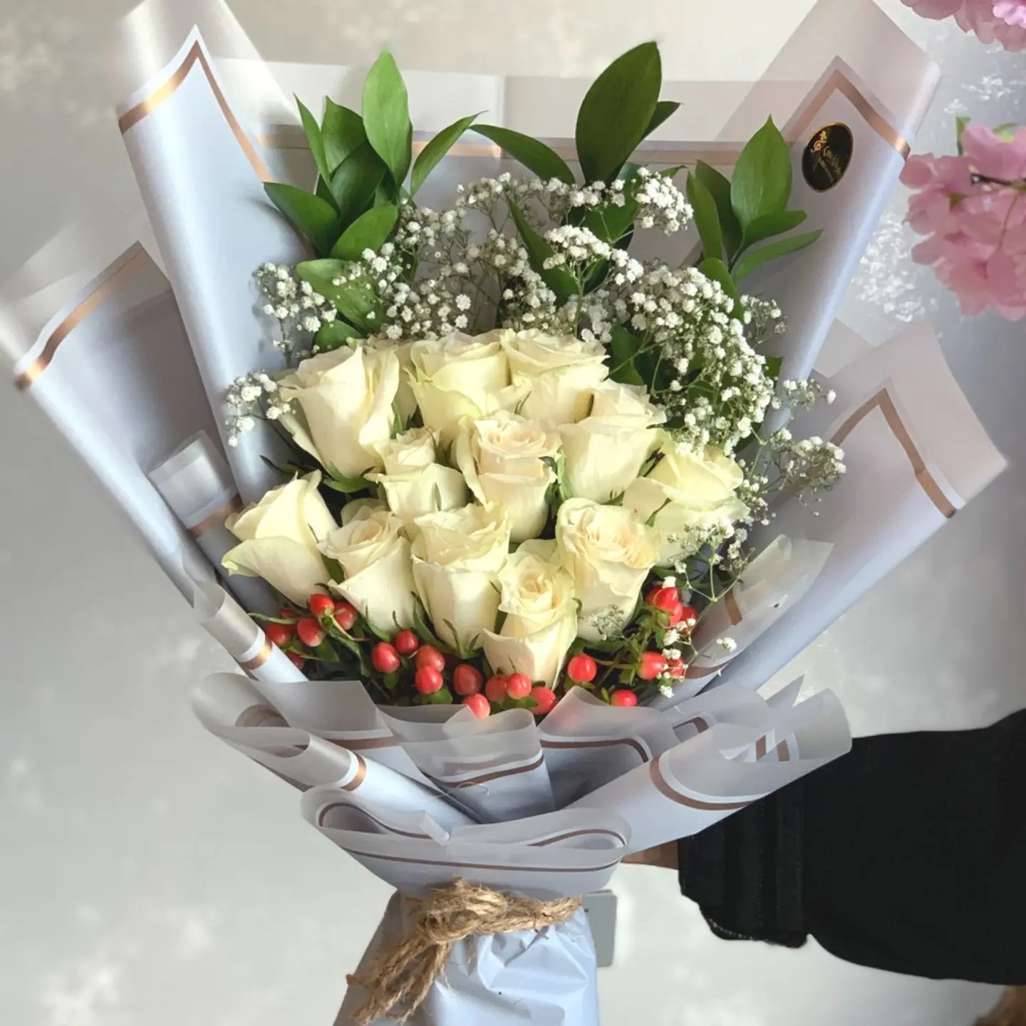 باقة ورد طبيعي B36