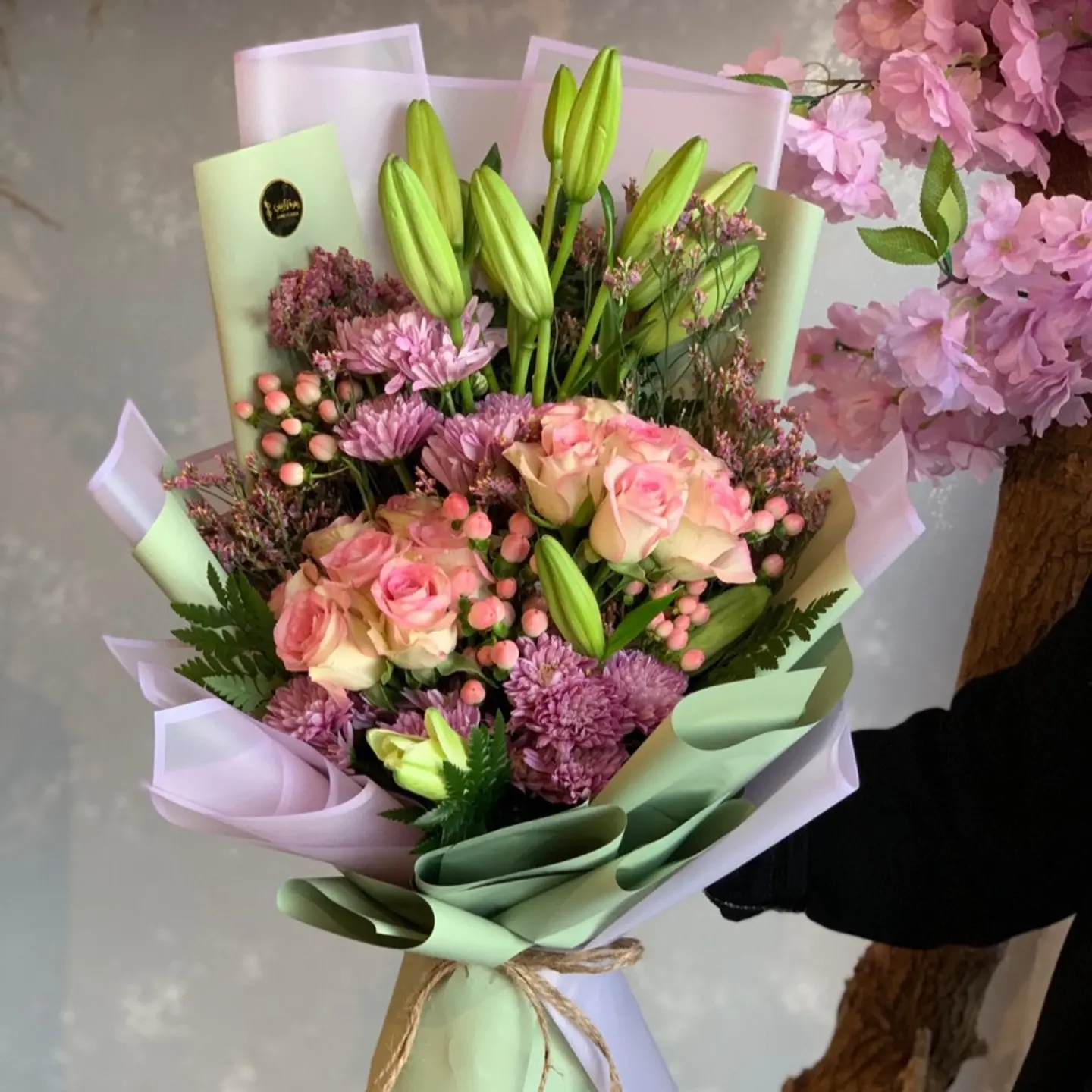 باقة ورد طبيعي B37